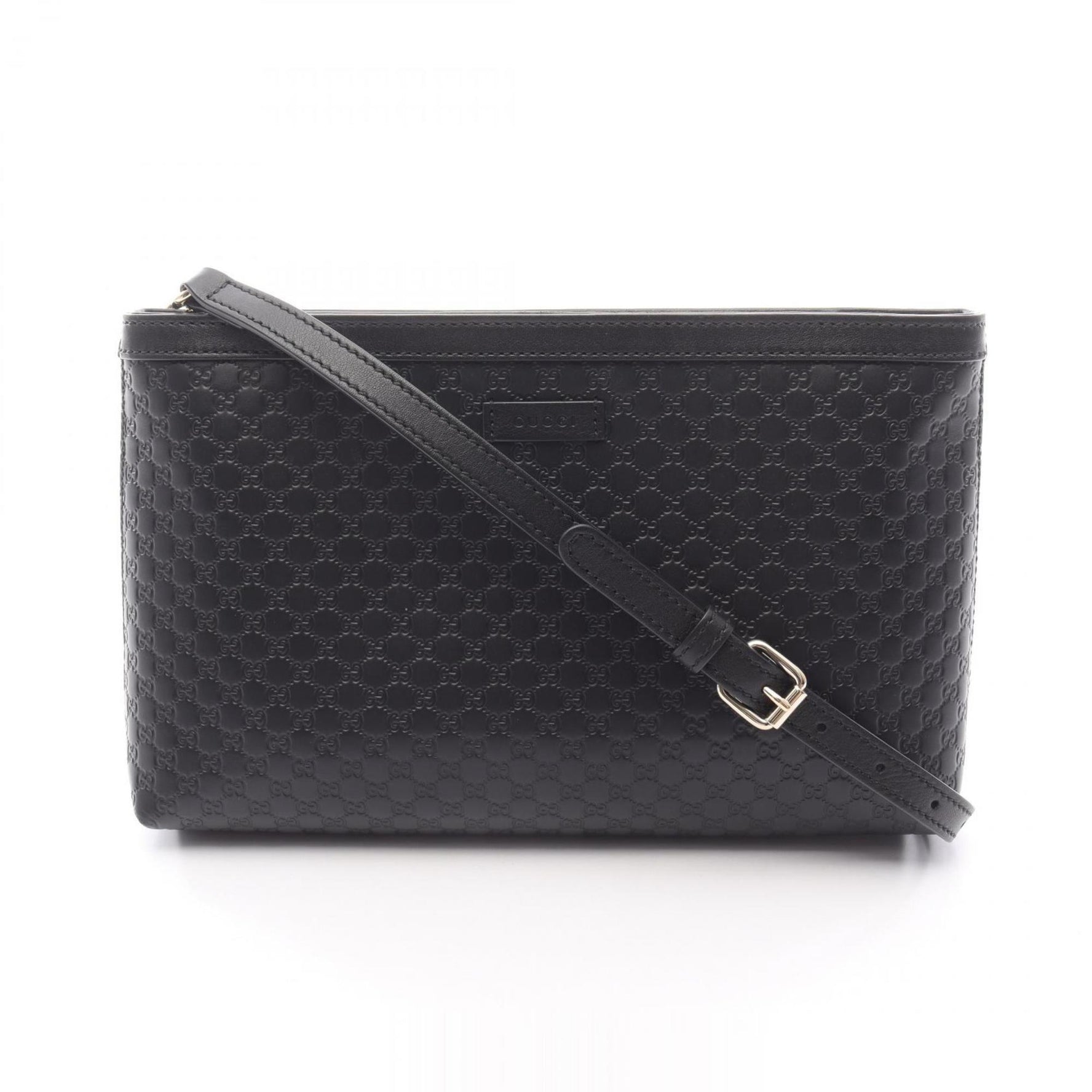 Gucci Micro Guccissima Shoulder Bag, Leather