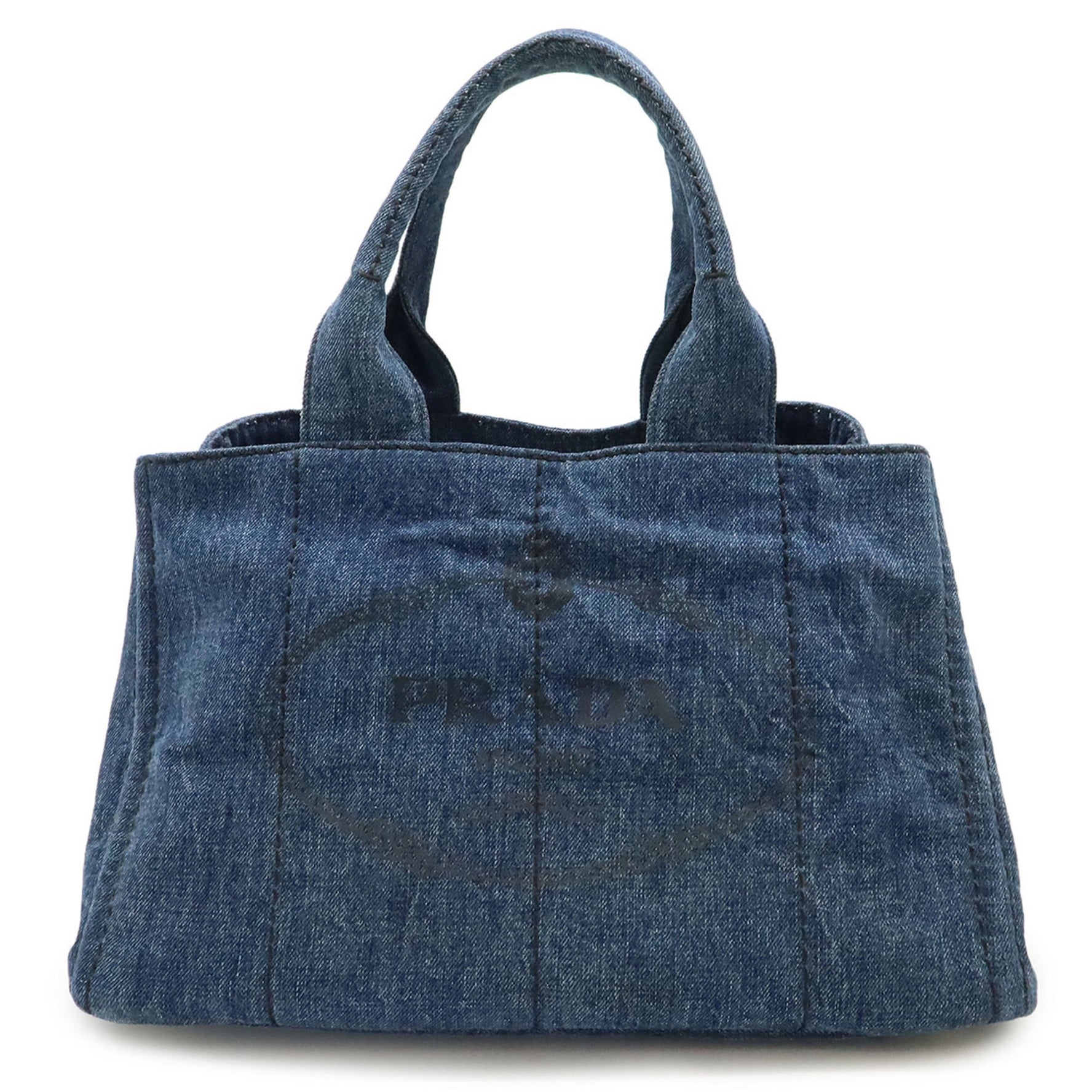 Prada Canapa tote bag, AVIO denim, blue, purchased at a Japanese boutique