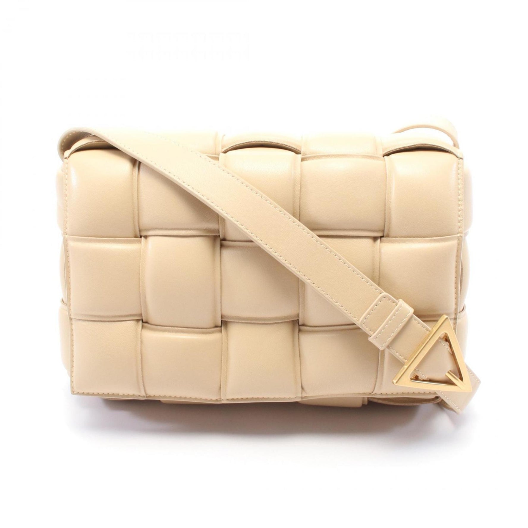 BOTTEGA VENETA Padded Cassette Intrecciato Shoulder Bag Leather