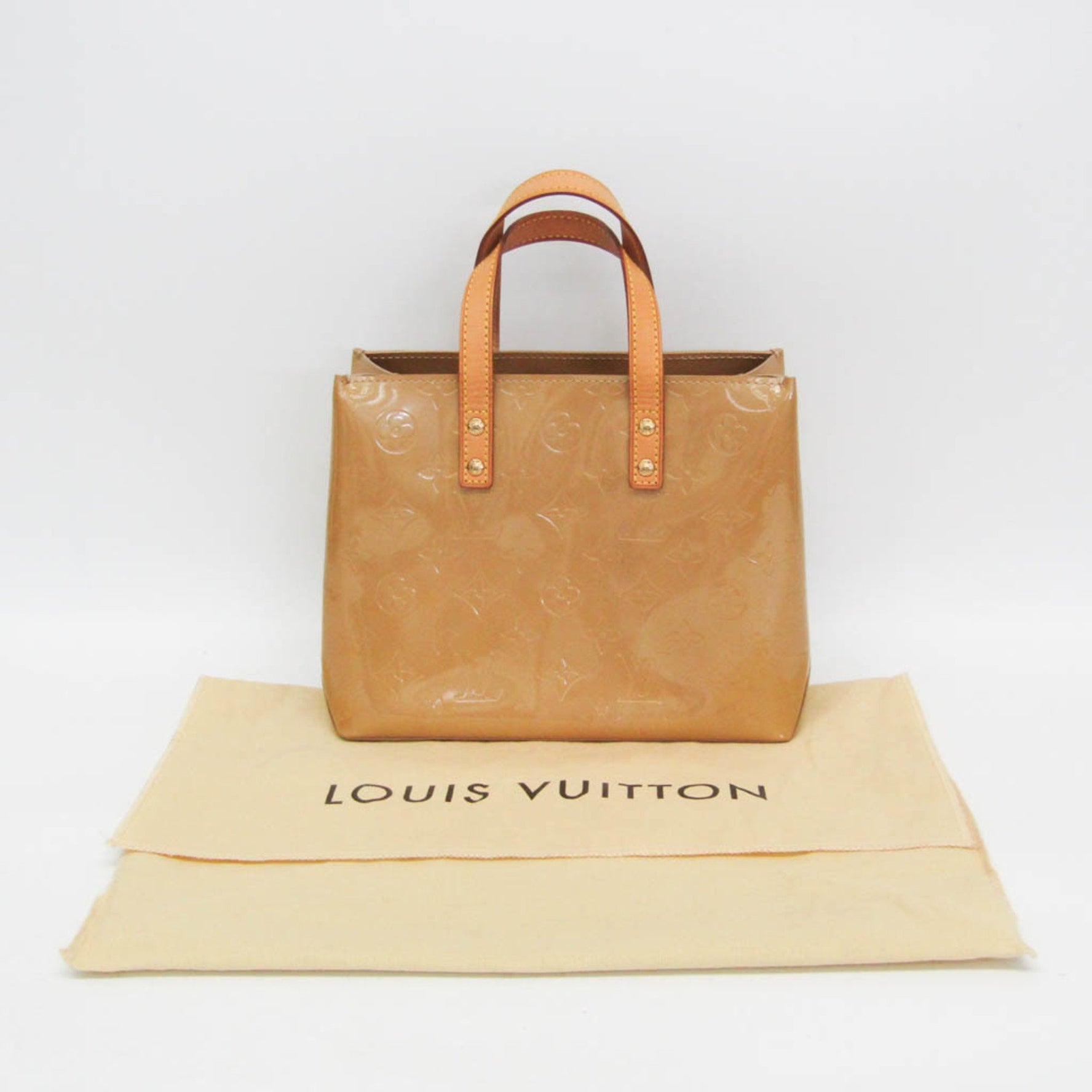 Louis Vuitton Monogram Vernis Reade PM Handbag