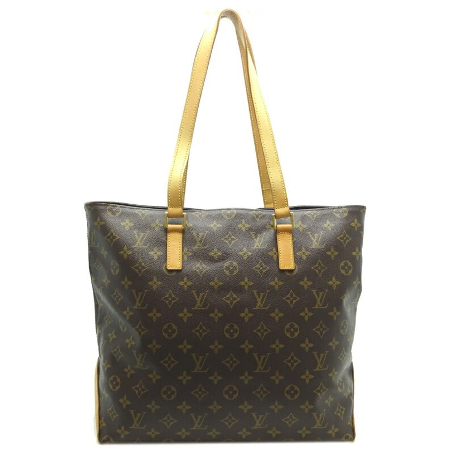 Louis Vuitton Cabas Mezzo Tote Bag Monogram Brown