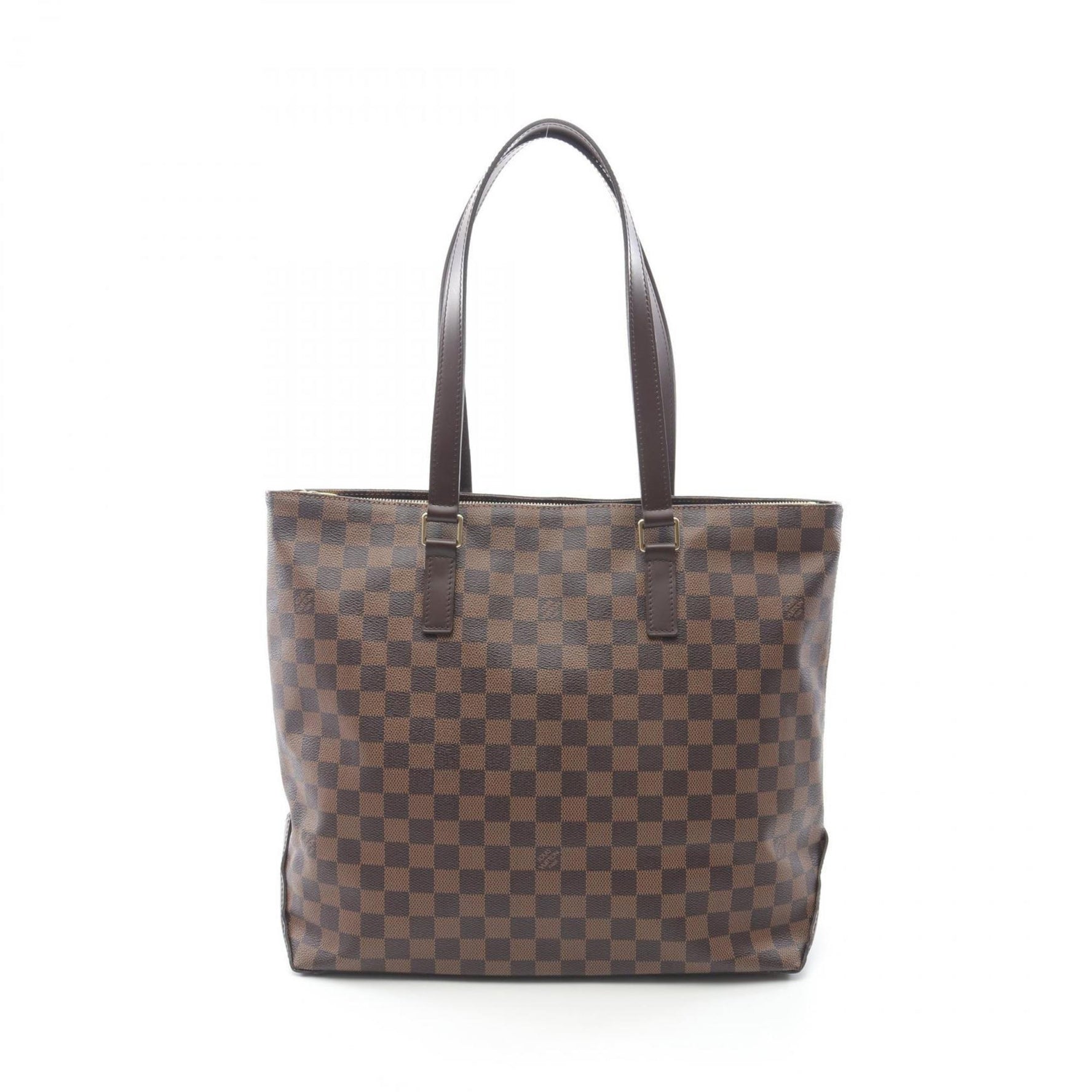 Louis Vuitton Caba Maison Tote Bag, Coated Canvas, Leather, Damier