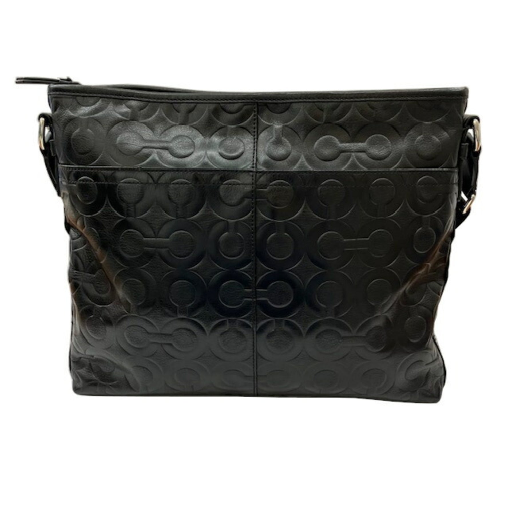 COACH Shoulder Bag Leather