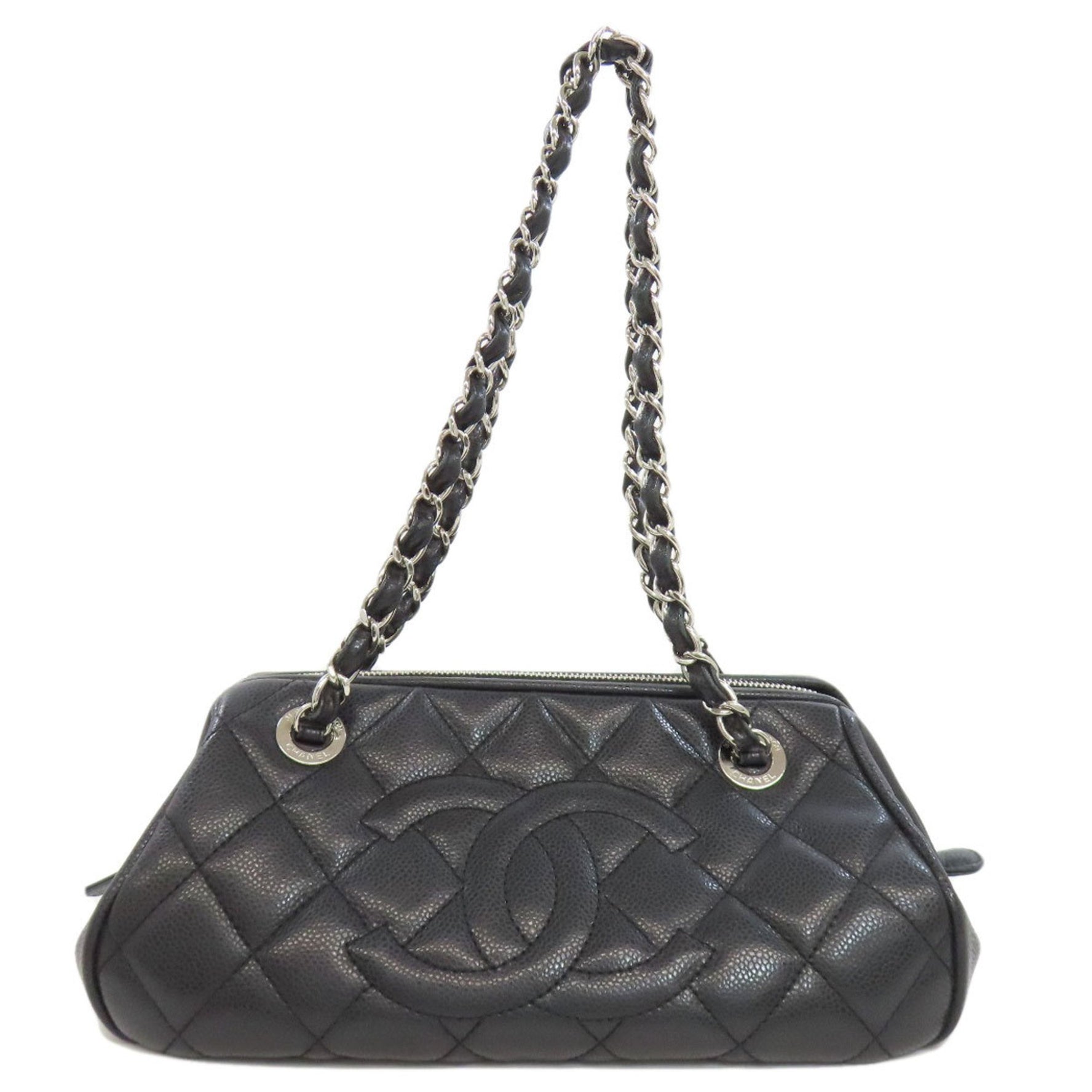 CHANEL Matelasse Tote Bag Grained Calfskin
