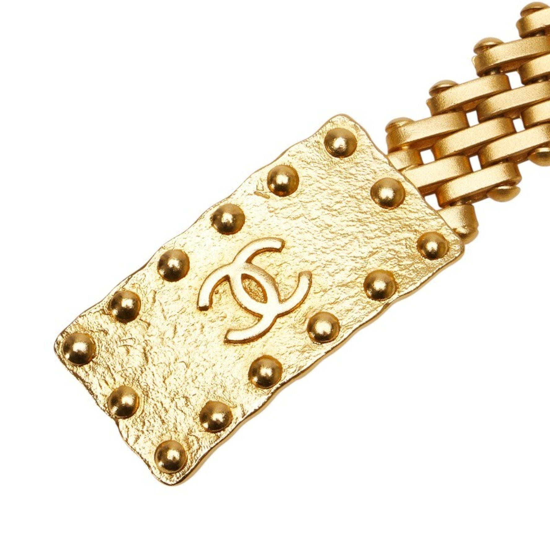 Chanel Coco Mark Belt, Plated