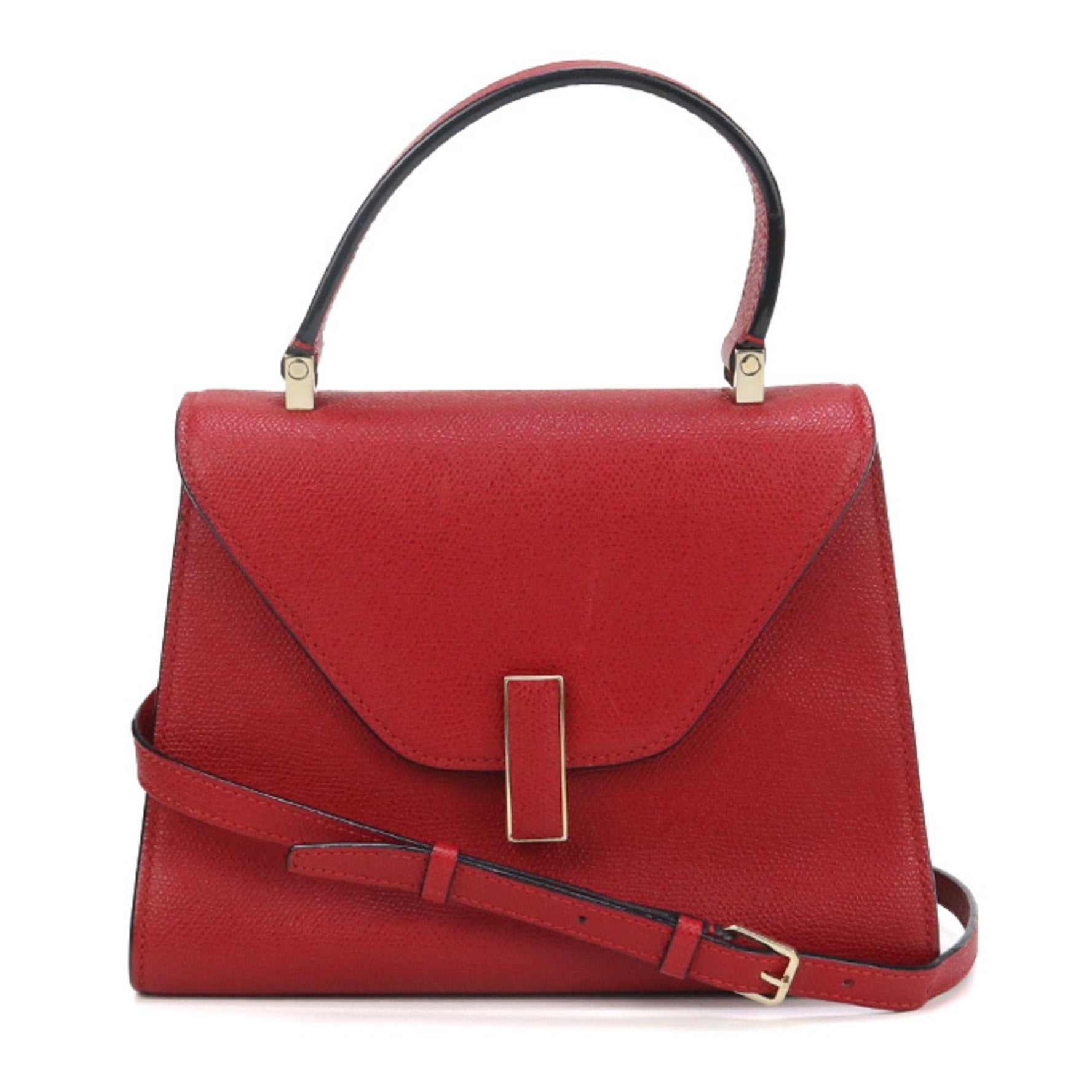 Valextra Mini Iside Handbag N Red