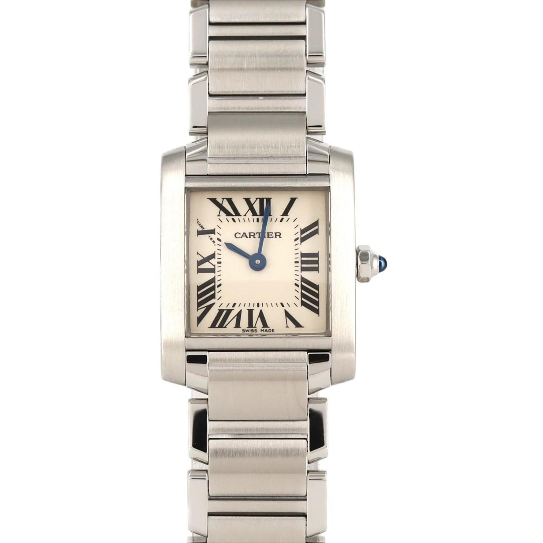 Cartier Tank Francaise SM SS Wristwatch Quartz