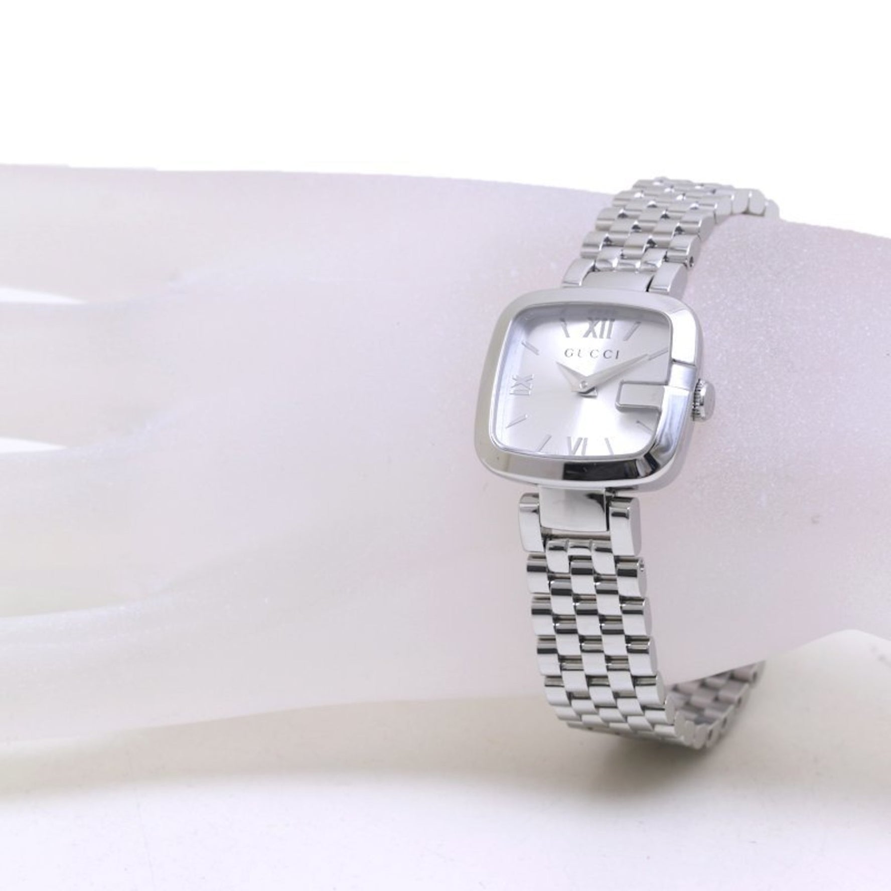 GUCCI G-Gucci Collection YA125411 125.4 Stainless Steel Ladies Watch