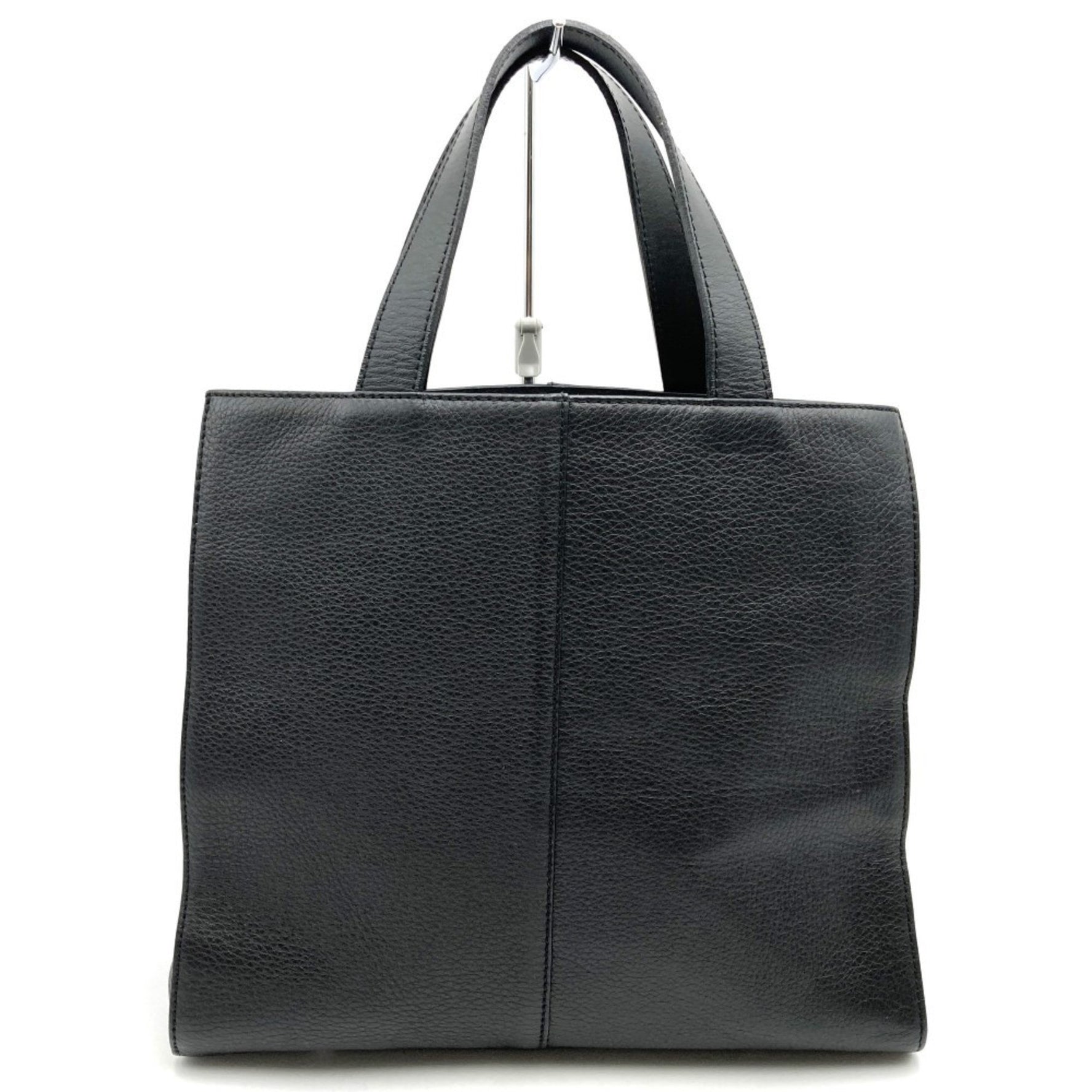 Burberrys Leather Tote Bag Handbag