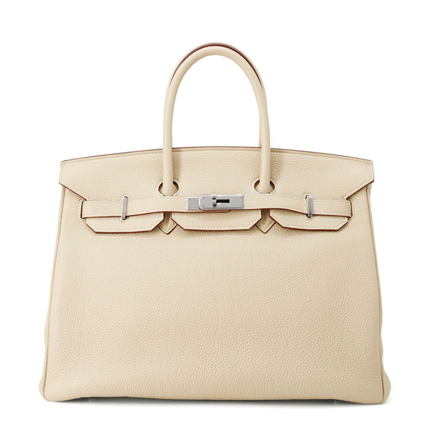 Hermès Birkin 35 Parchement Togo K Stamped HERMES Handbag