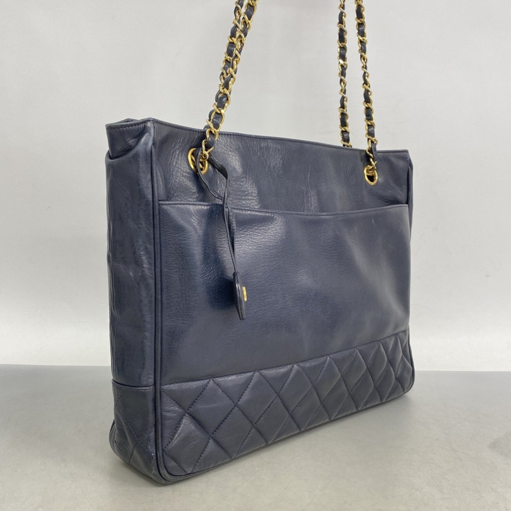 Chanel Matelasse Chain Shoulder Bag, Lambskin