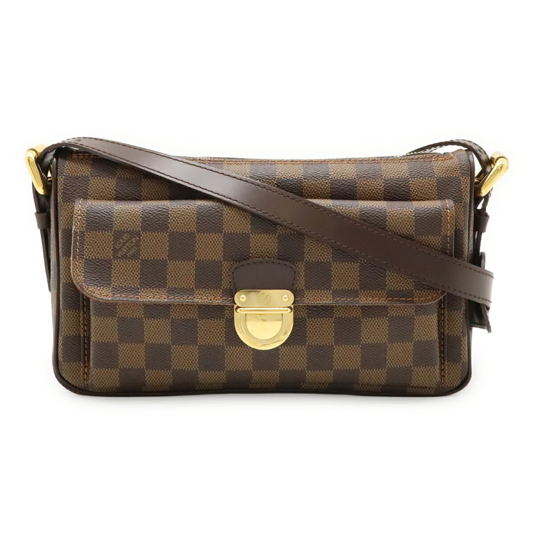Louis Vuitton Damier Ravello GM Shoulder Bag with Long Strap