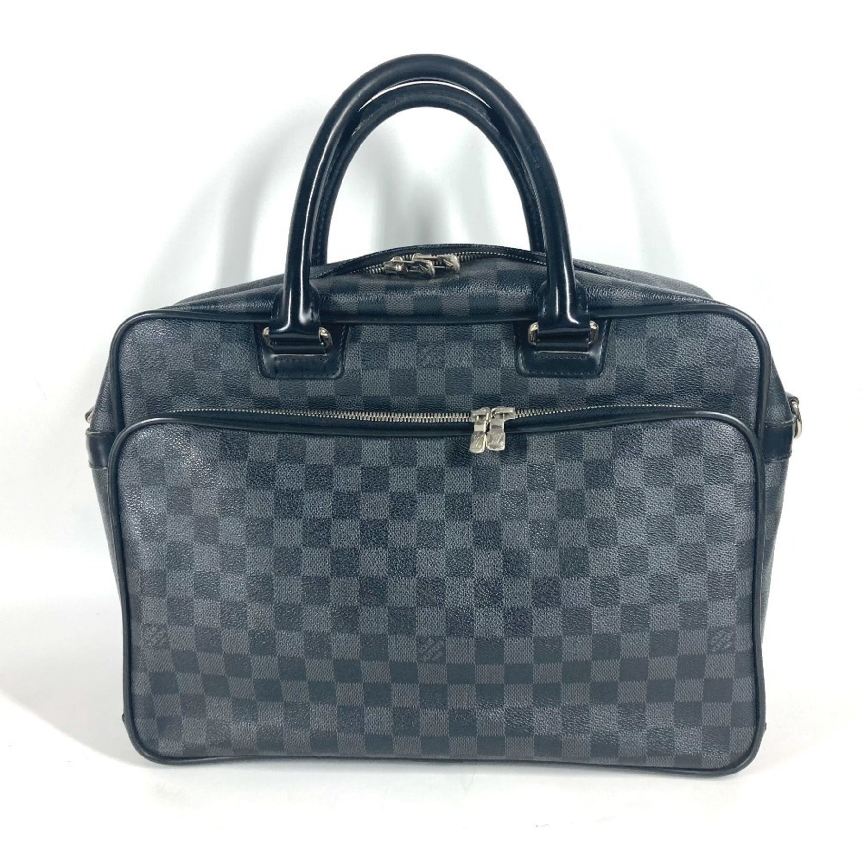Louis Vuitton Damier Graphite Icart Tote Bag Business Canvas