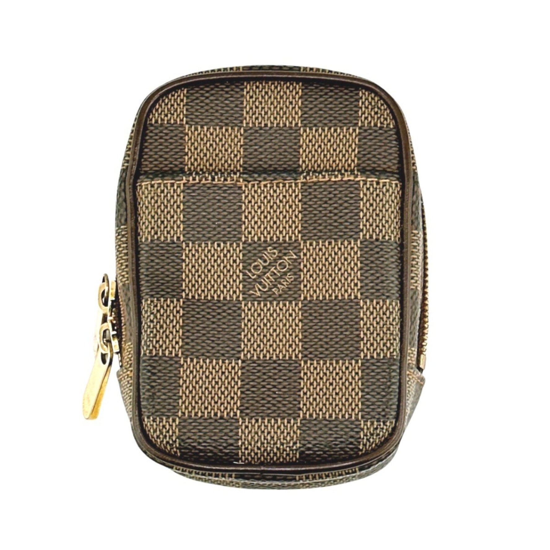 Louis Vuitton LOUIS VUITTON Shoulder Bag Pouch Damier Okapi GM Canvas N61737 Brown LV