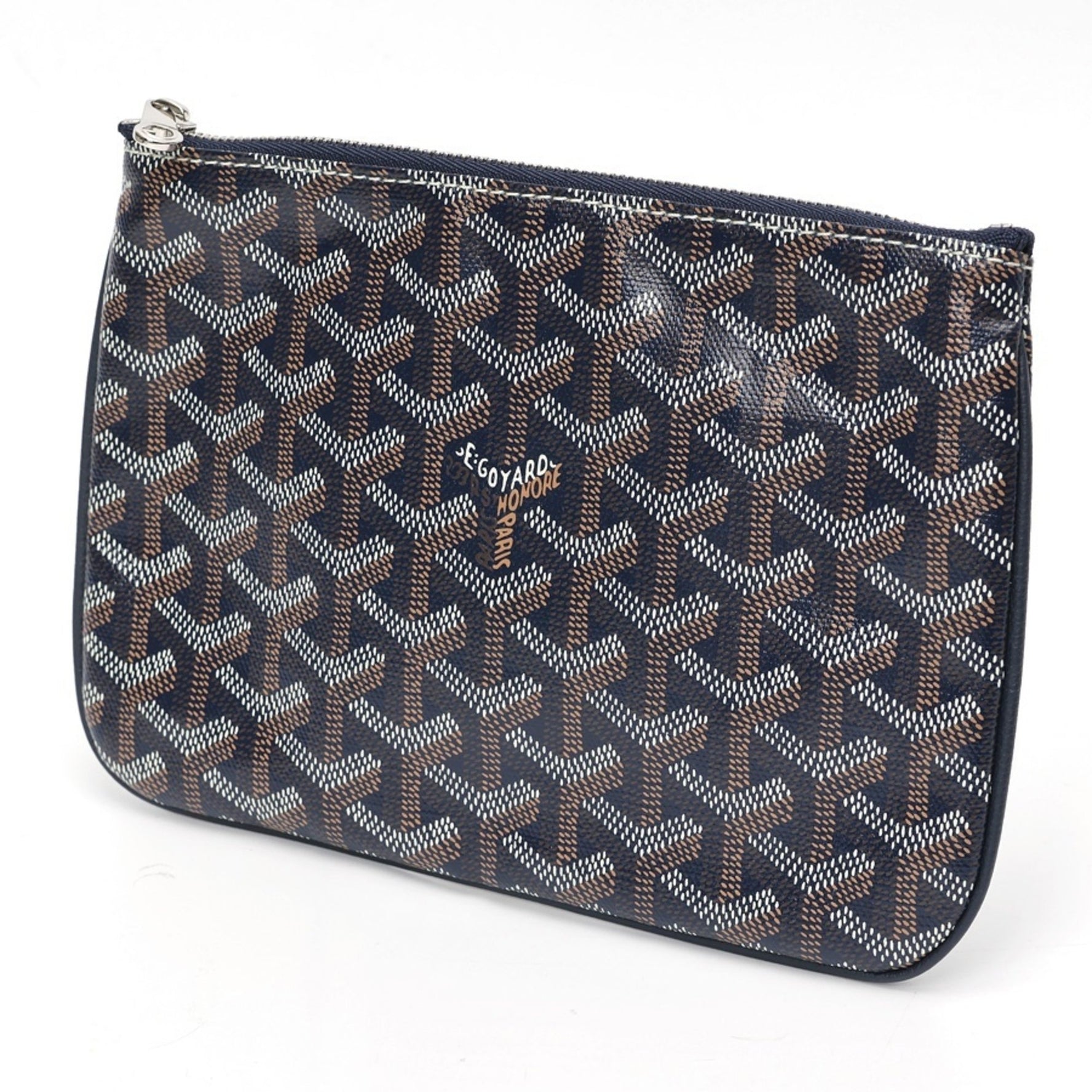 GOYARD Senna PM Pouch Herringbone Pattern