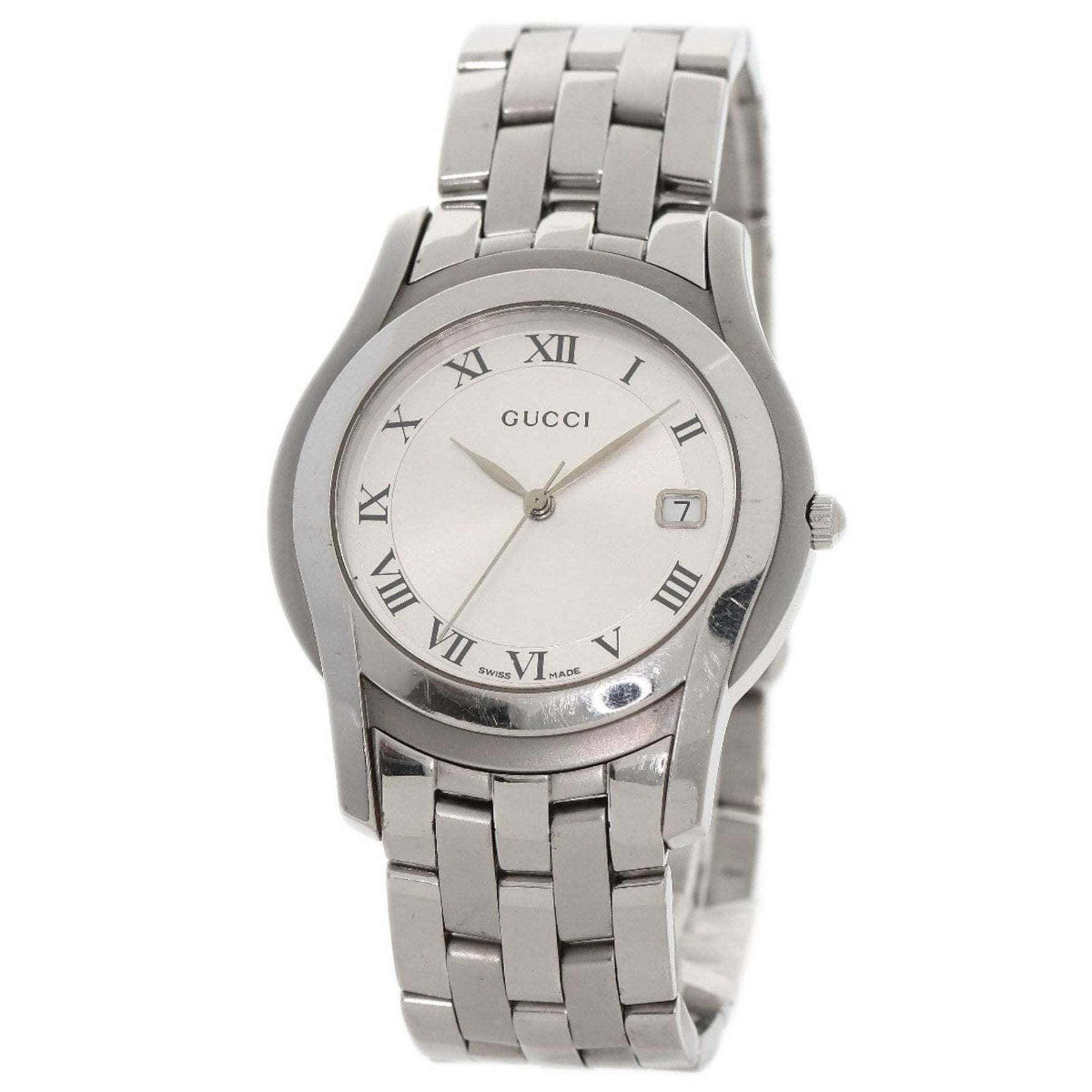 Gucci 5500M Watch Stainless Steel SS Men's GUCCI