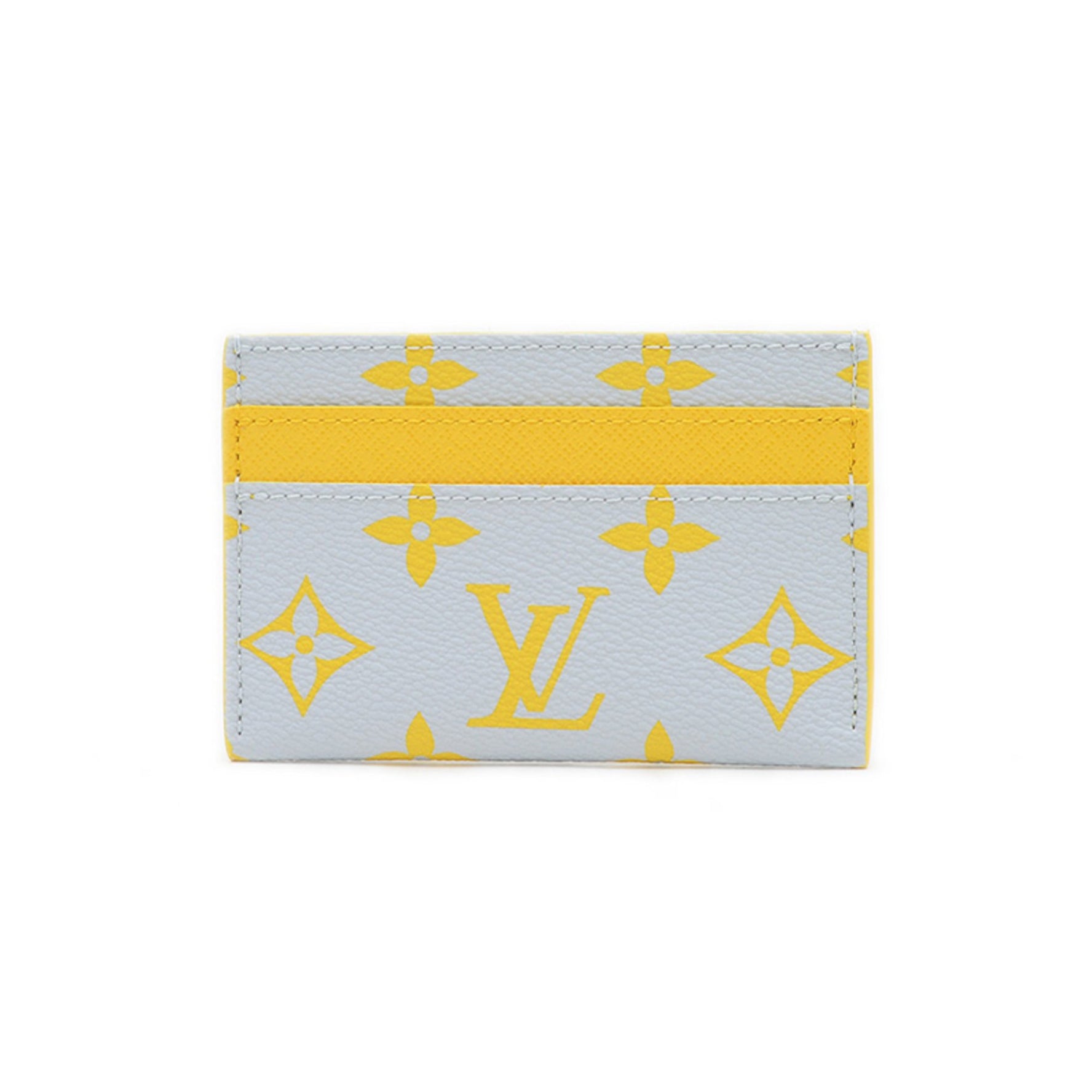 Louis Vuitton Monogram Business Card Holder/Card Case Porte Carte Double Gris Claire