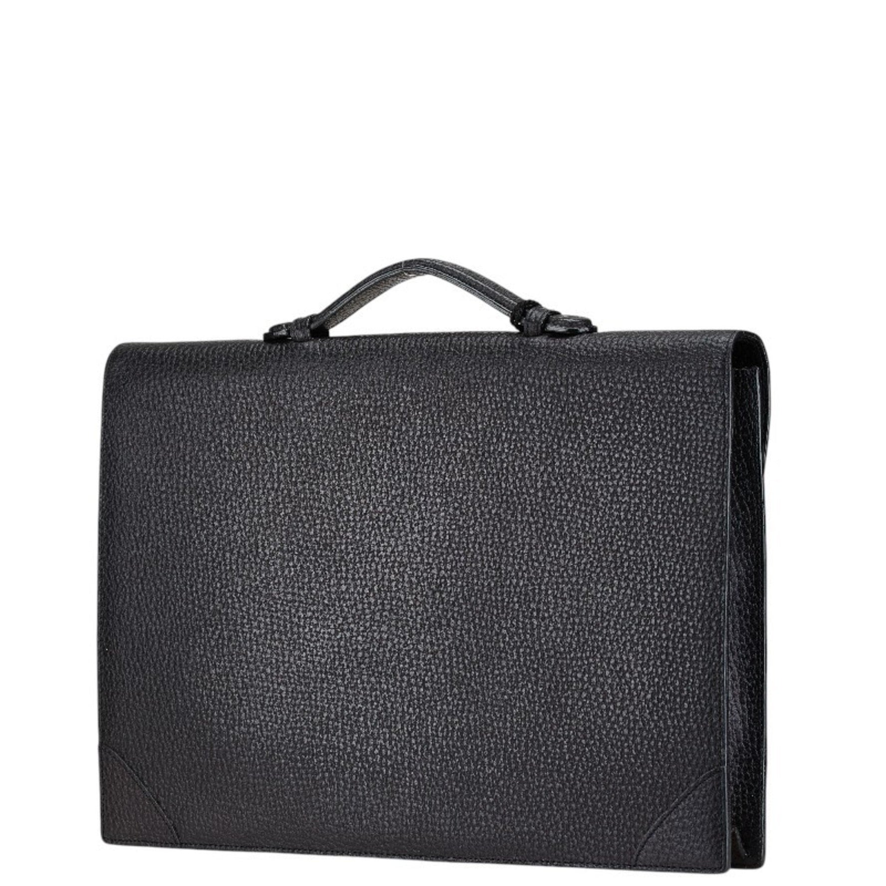 LOEWE Anagram Briefcase Leather