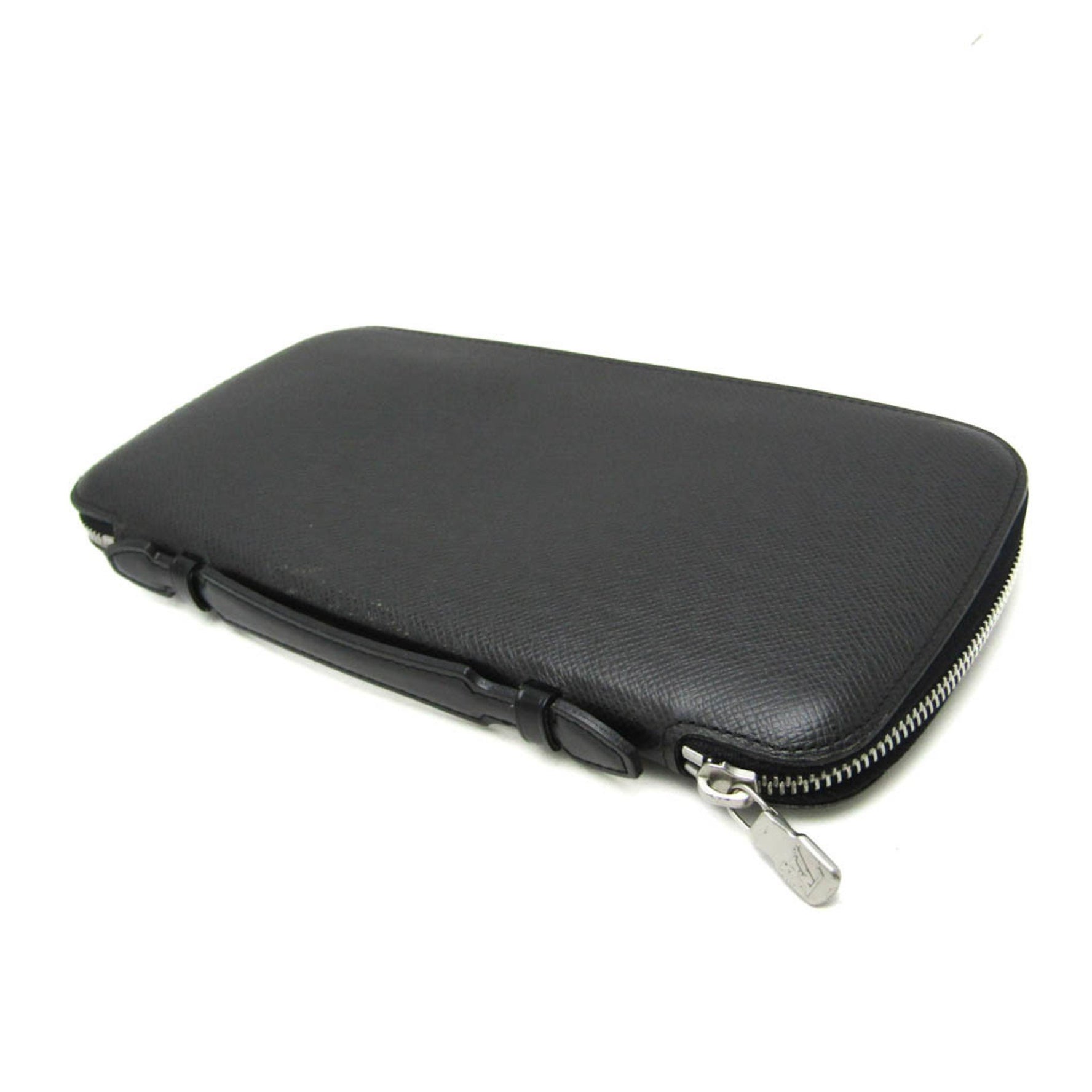 Louis Vuitton Taiga Travel Case Organizer Atoll M30652 Men's Taiga Leather Long Wallet (bi-fold) Ardoise