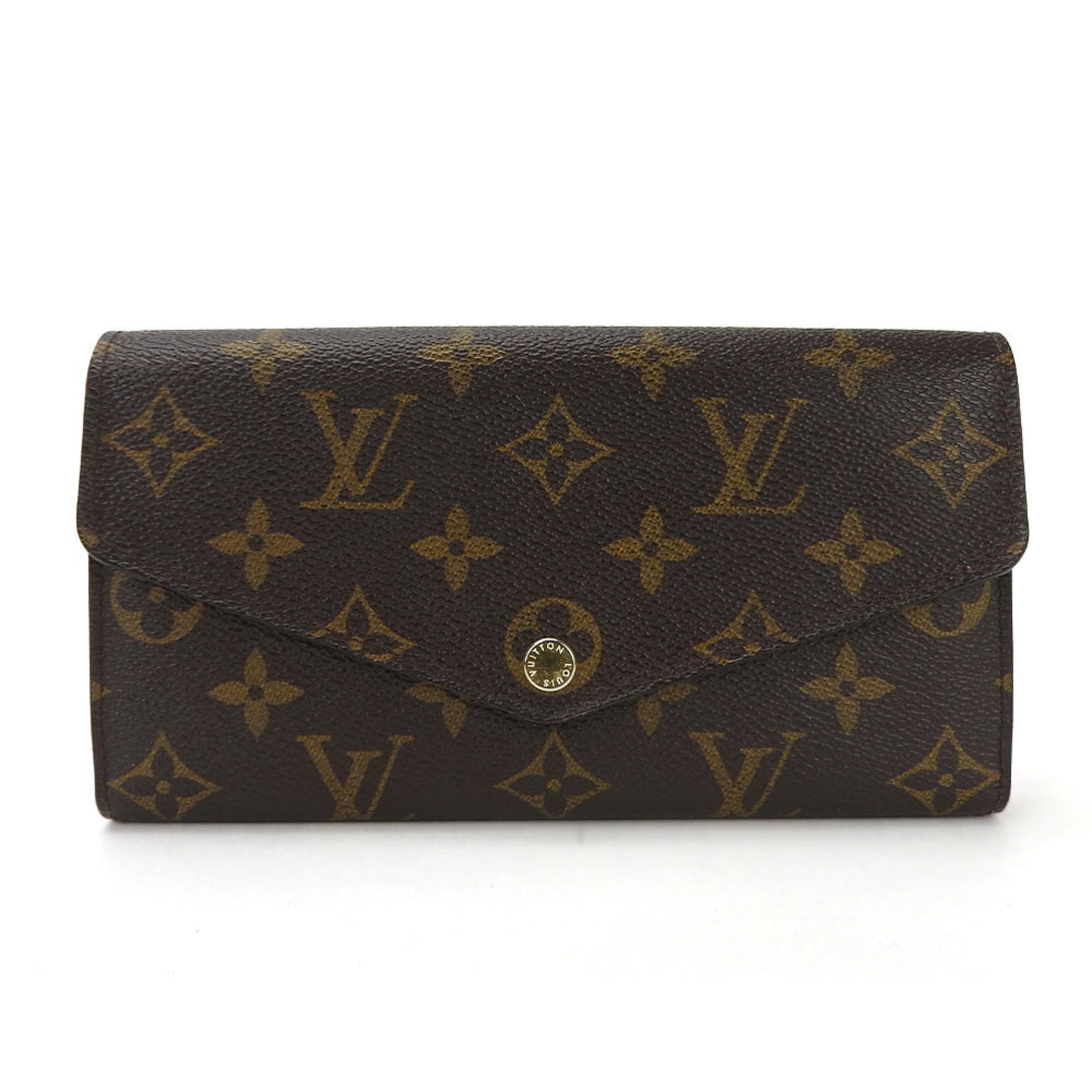 Louis Vuitton Bifold Long Wallet Portefeuille Sala Monogram Accessories PVC