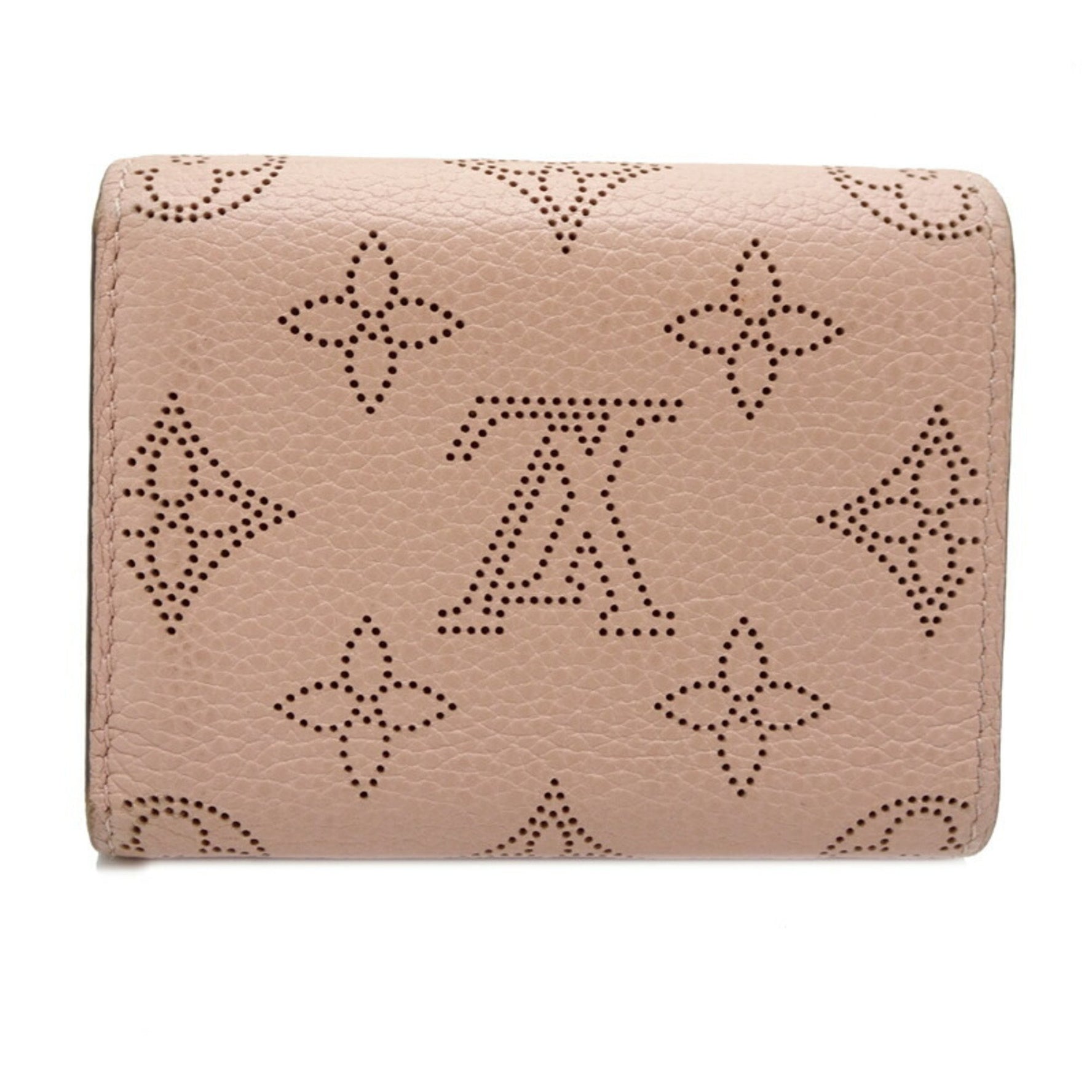 Louis Vuitton Portefeuille Iris XS Women's Bi-fold Wallet M67499 Mahina Magnolia (Pink)