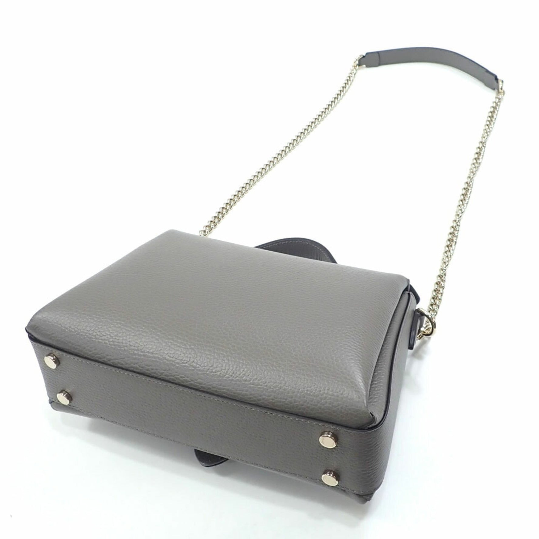 Gucci Calfskin Handbag with Interlocking G