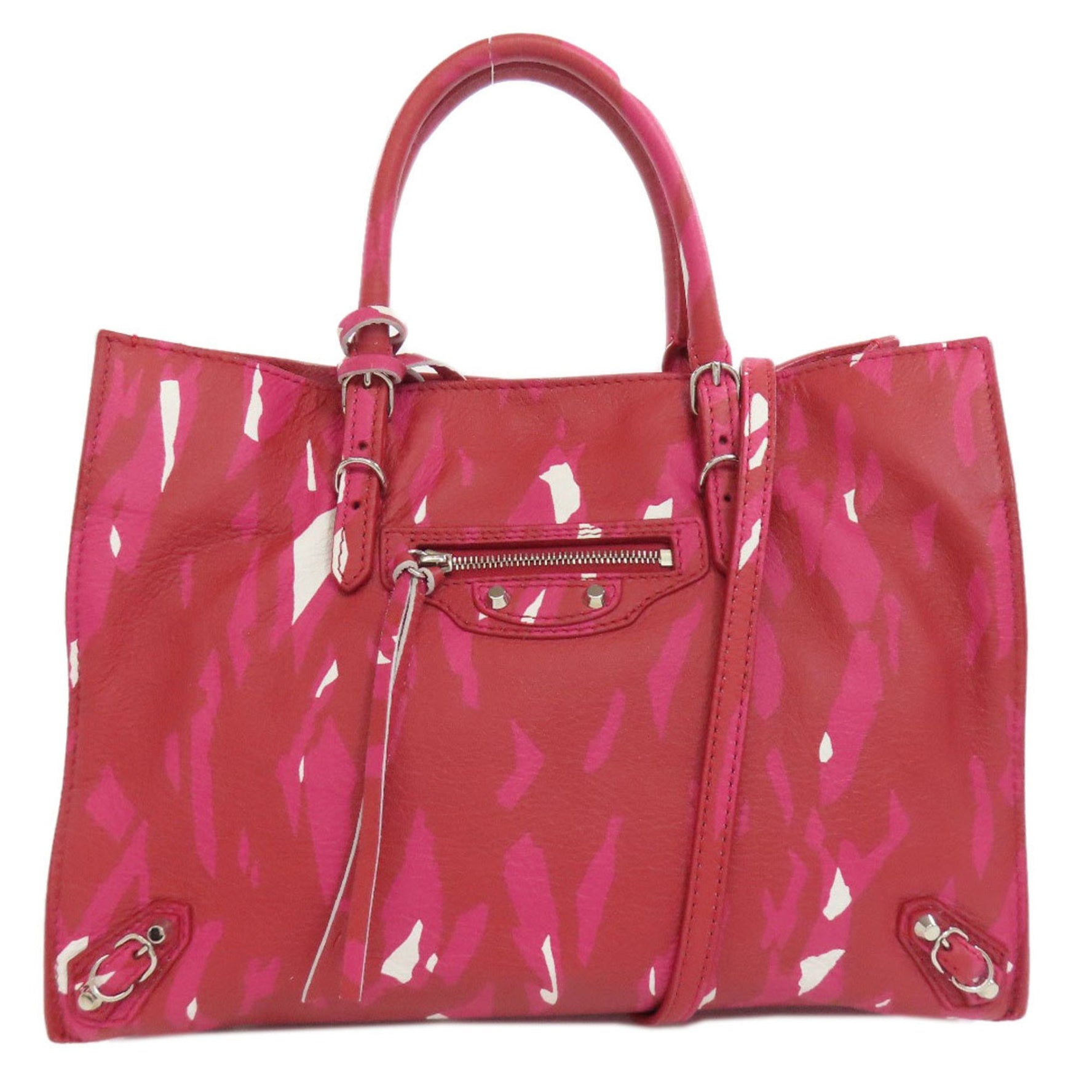 Balenciaga Paper Mini Handbag in Calfskin Leather