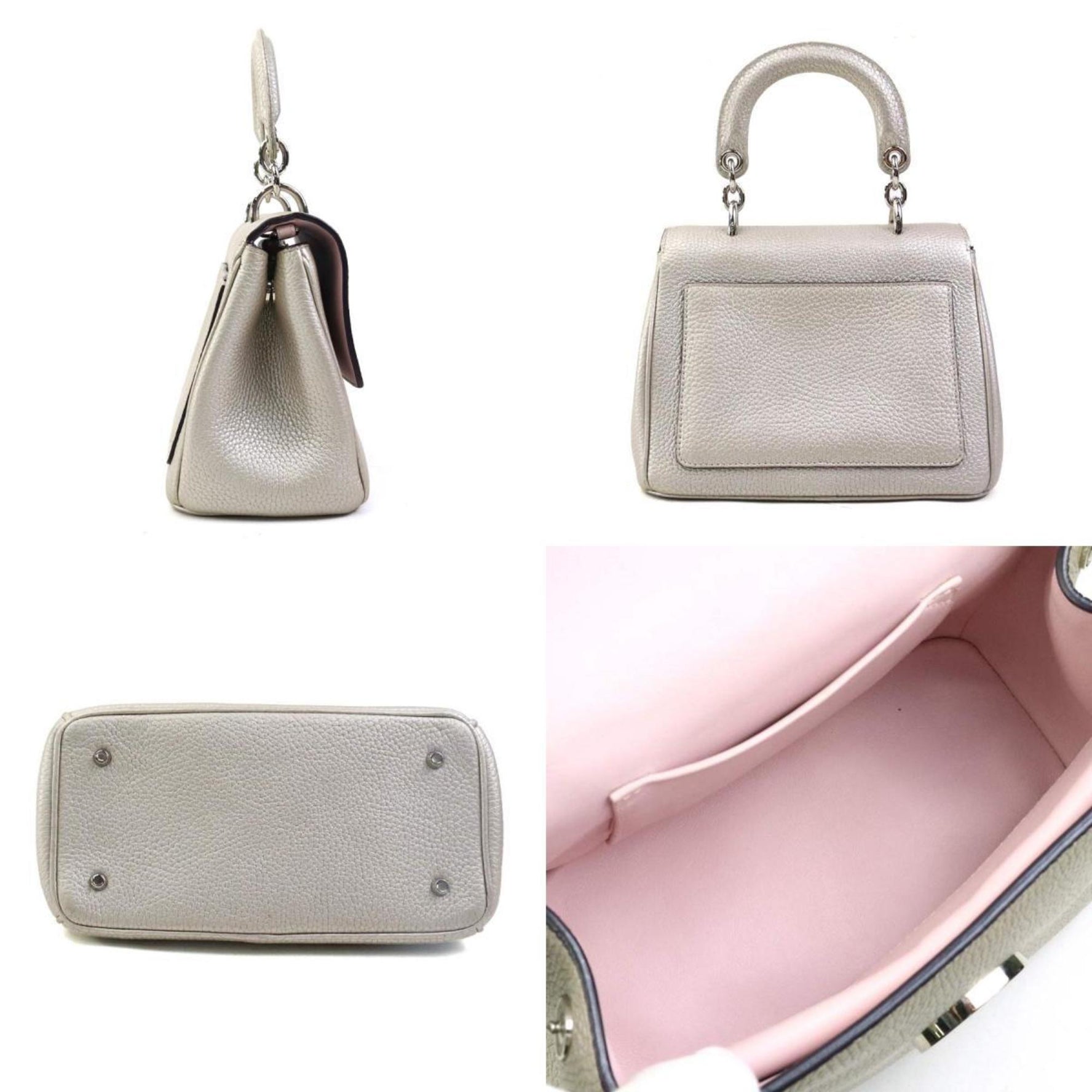 Christian Dior Be Mini Handbag Shoulder Bag in Leather