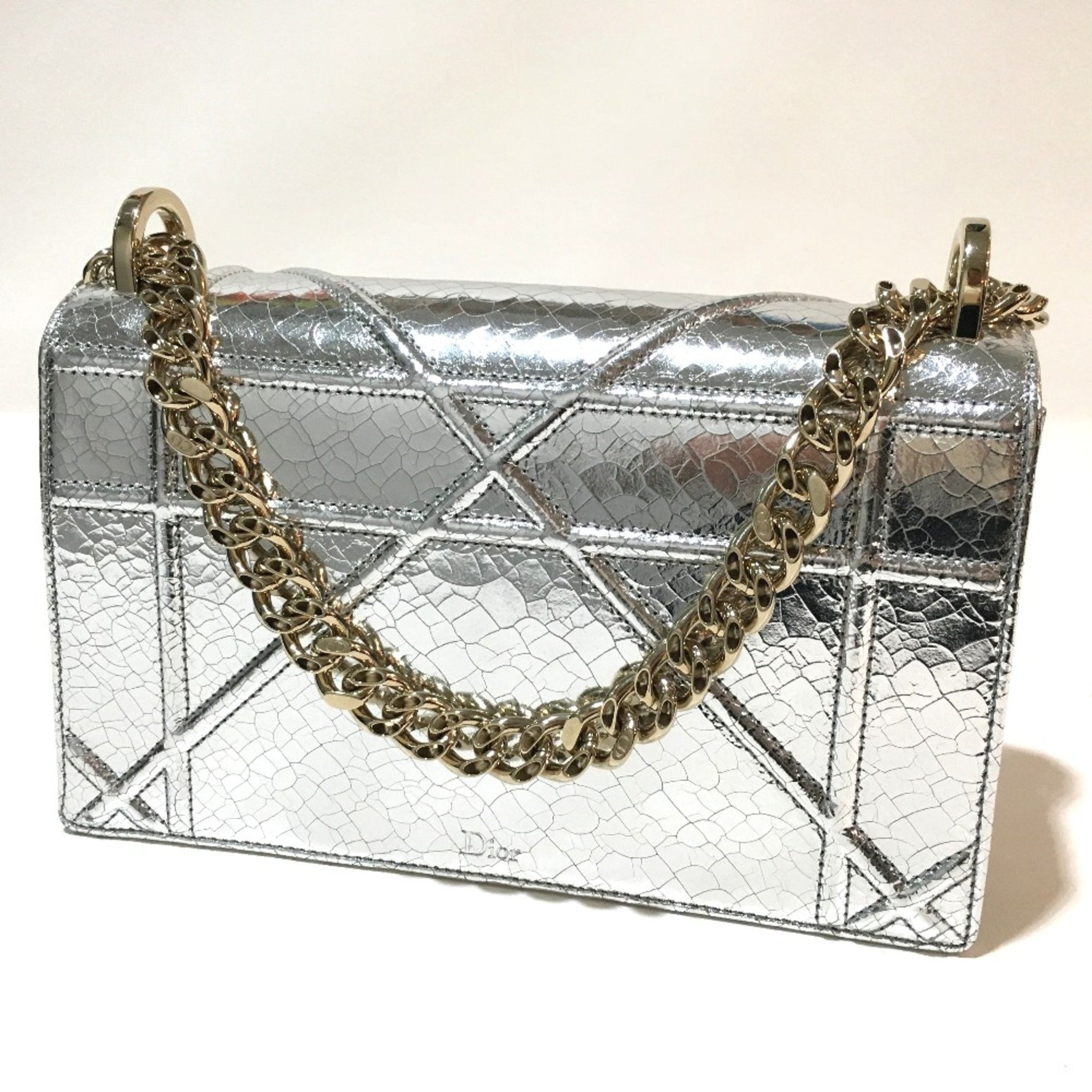 Christian Dior Small flap bag Bag Chain Shoulder Shoulder Bag GoldHardware