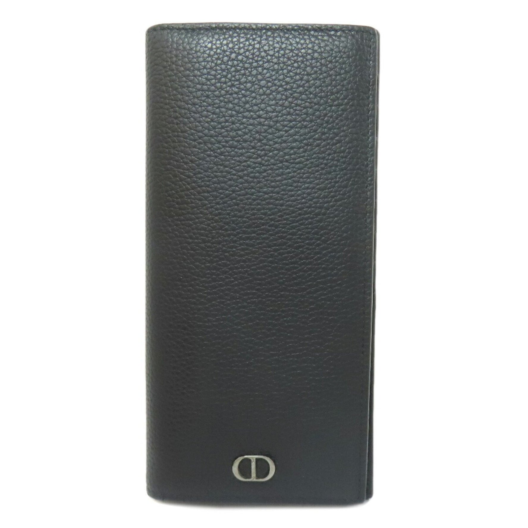 Christian Dior long wallet leather CHRISTIAN DIOR