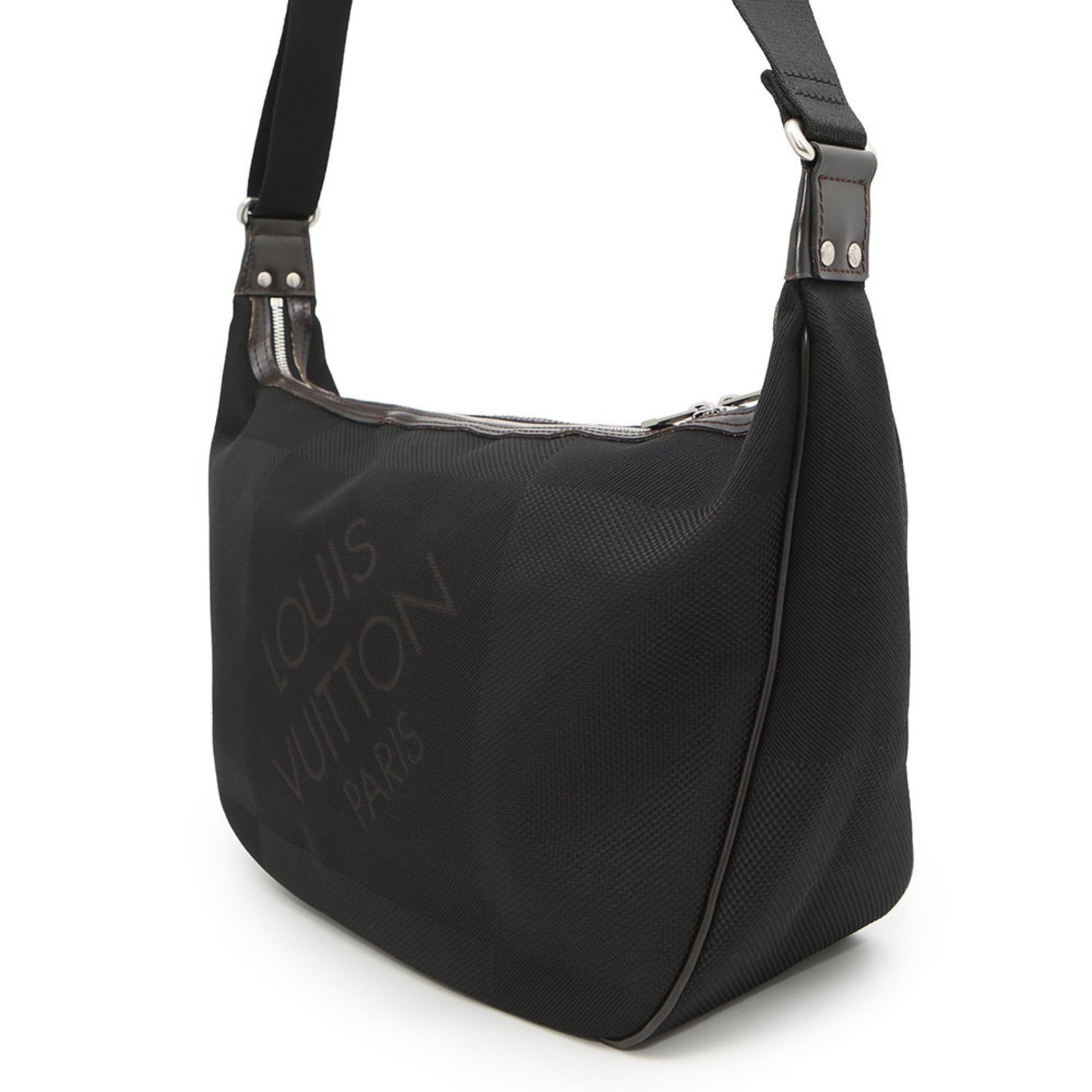 Louis Vuitton Shoulder Bag Damier Geant Explora Tour Black