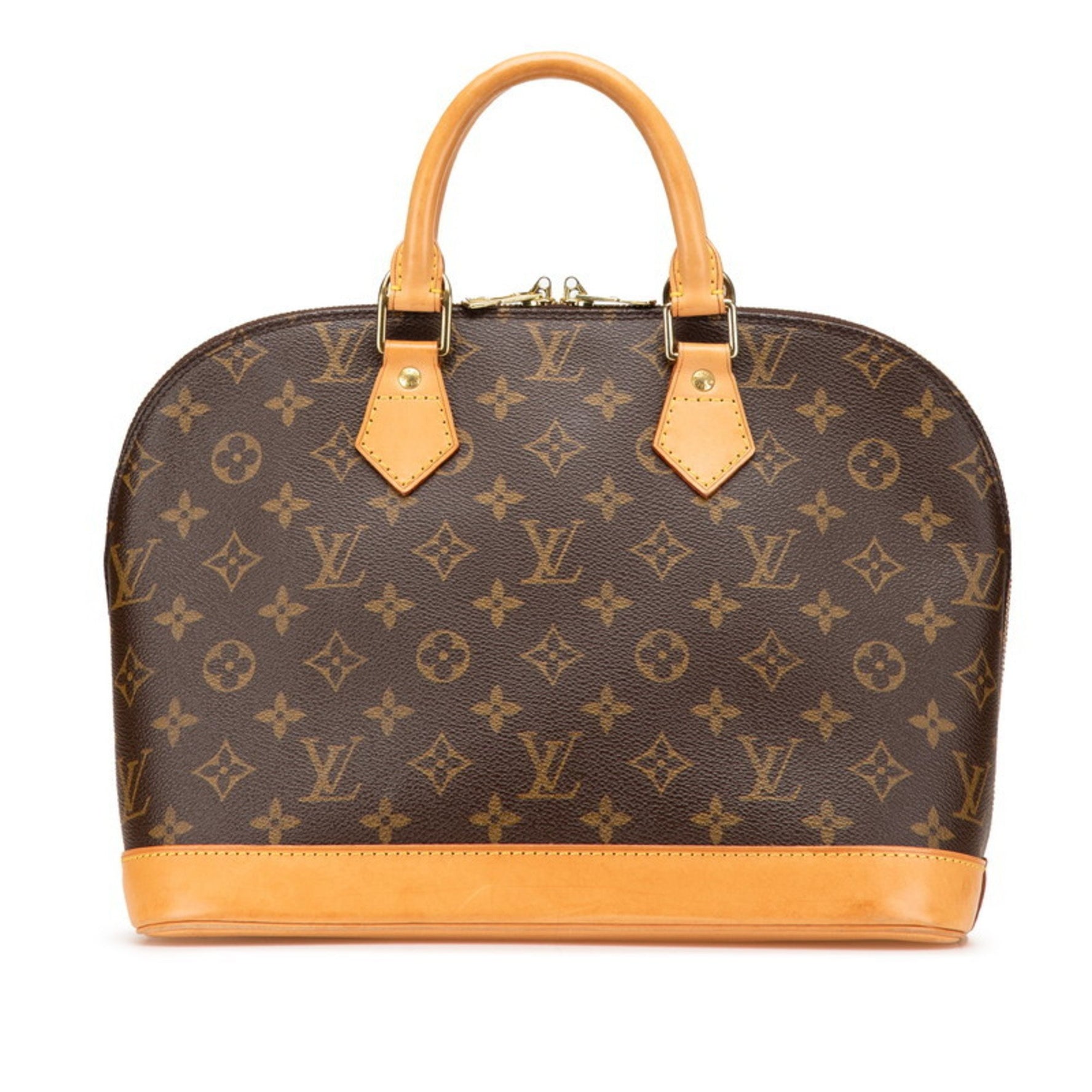 Louis Vuitton Monogram Alma PM Handbag Leather LOUIS VUITTON