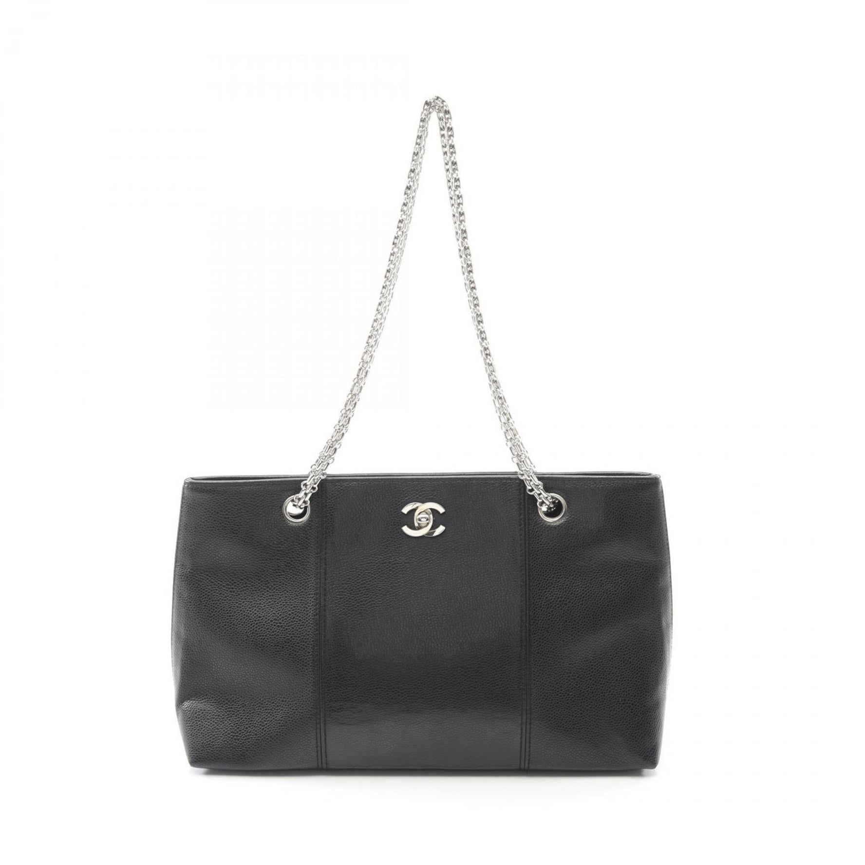 CHANEL Coco Mark Tote Bag in Caviar (Grained Calfskin)