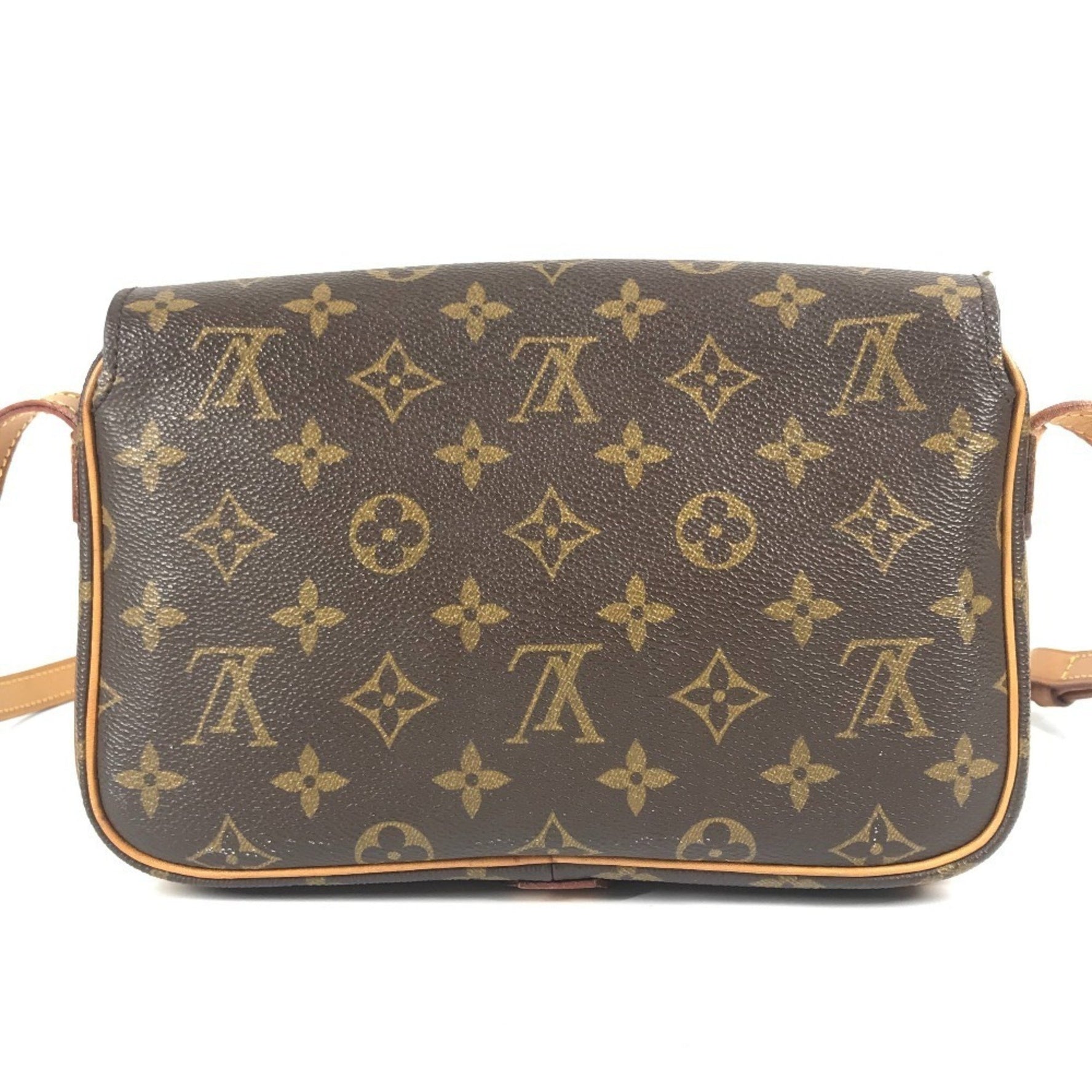 LOUIS VUITTON Monogram Saint-Germain 24 Shoulder Bag, Pochette, Flap, Canvas