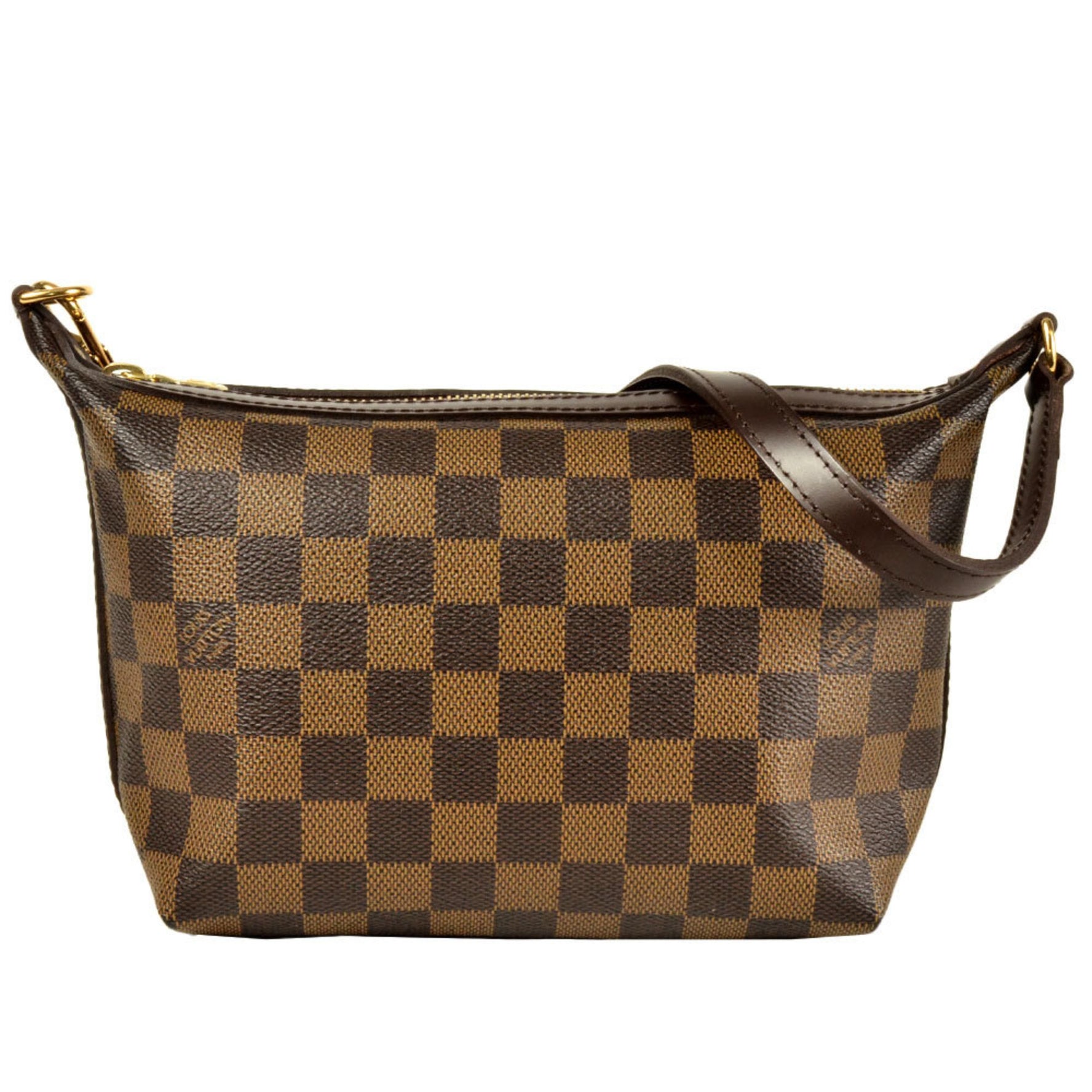 Louis Vuitton Illovo PM Shoulder Bag Damier Ebene Brown