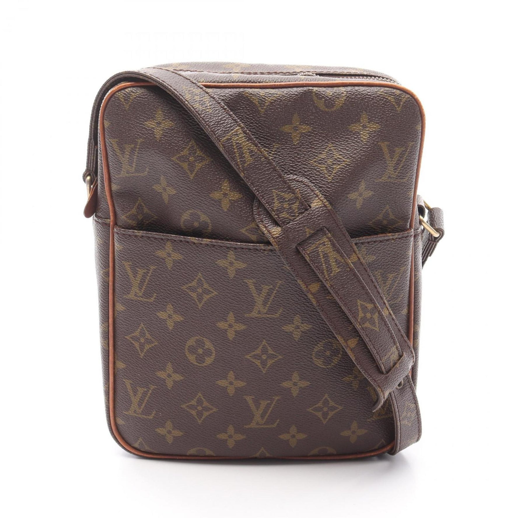 Louis Vuitton Petit Marceau Shoulder Bag Coated Canvas Leather Monogram