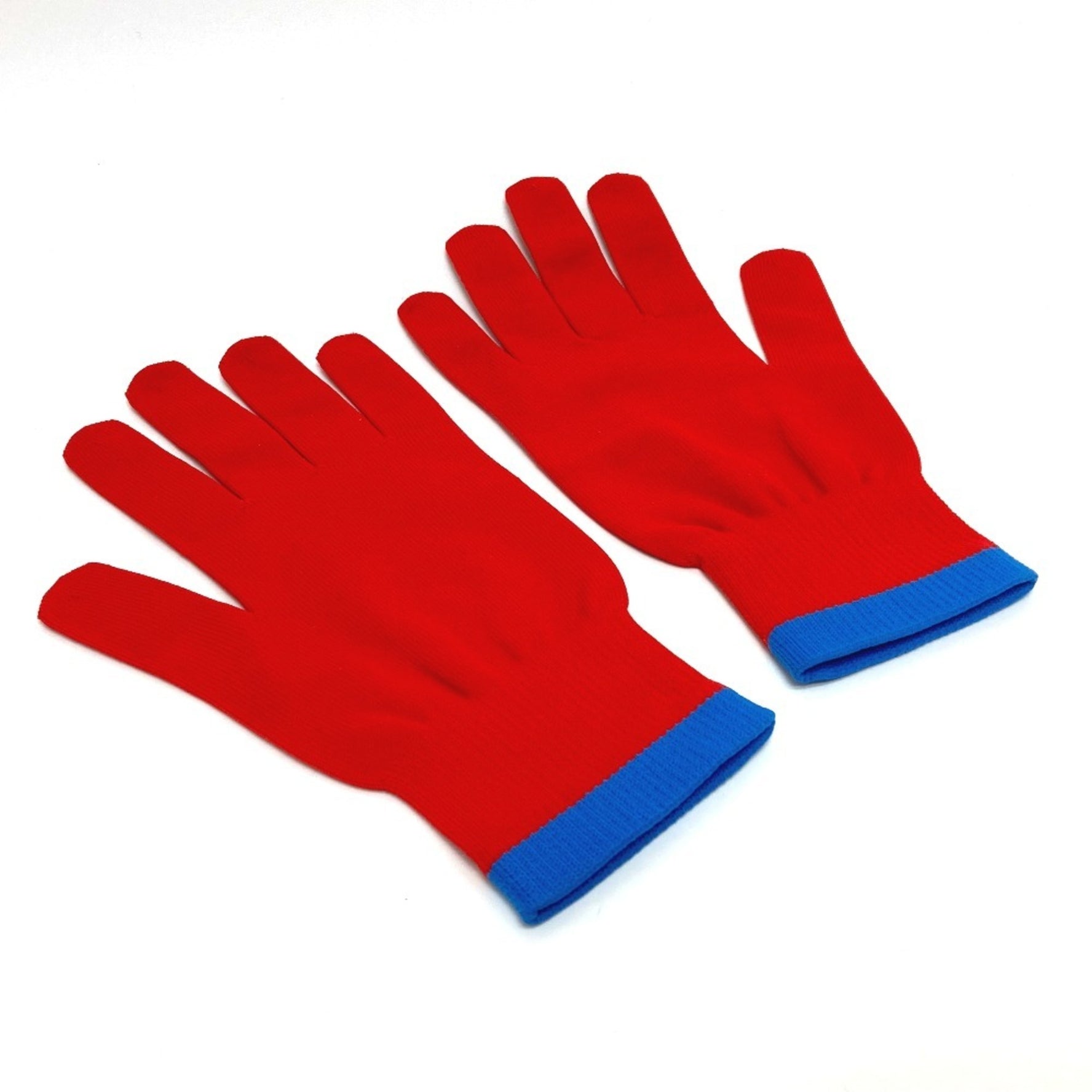 Louis Vuitton Gon RGB Gloves, Nylon, Red, Like New