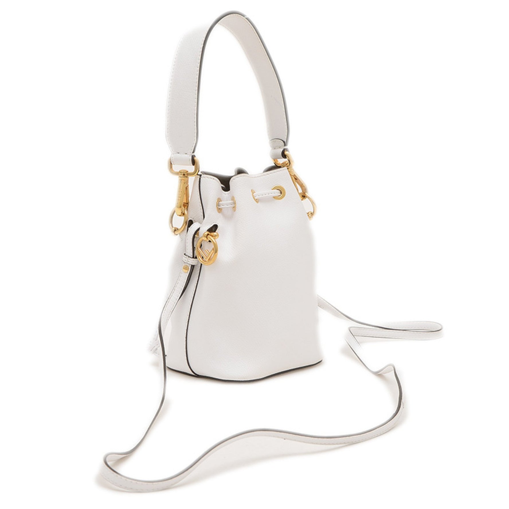 Fendi Montresor Mini Hand Shoulder Bag Leather BP