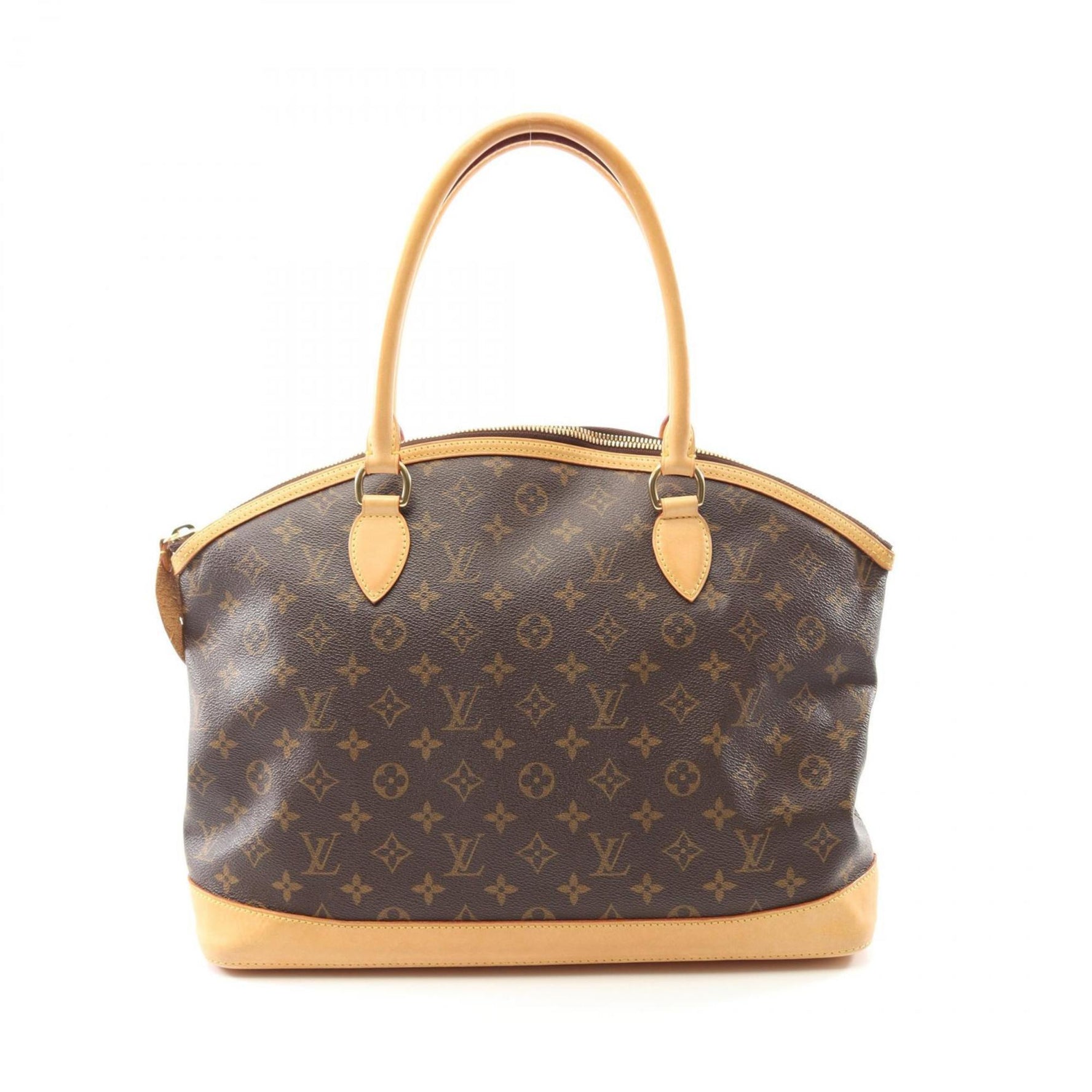 Louis Vuitton Lockit Horizontal Tote Bag Coated Canvas Leather Monogram
