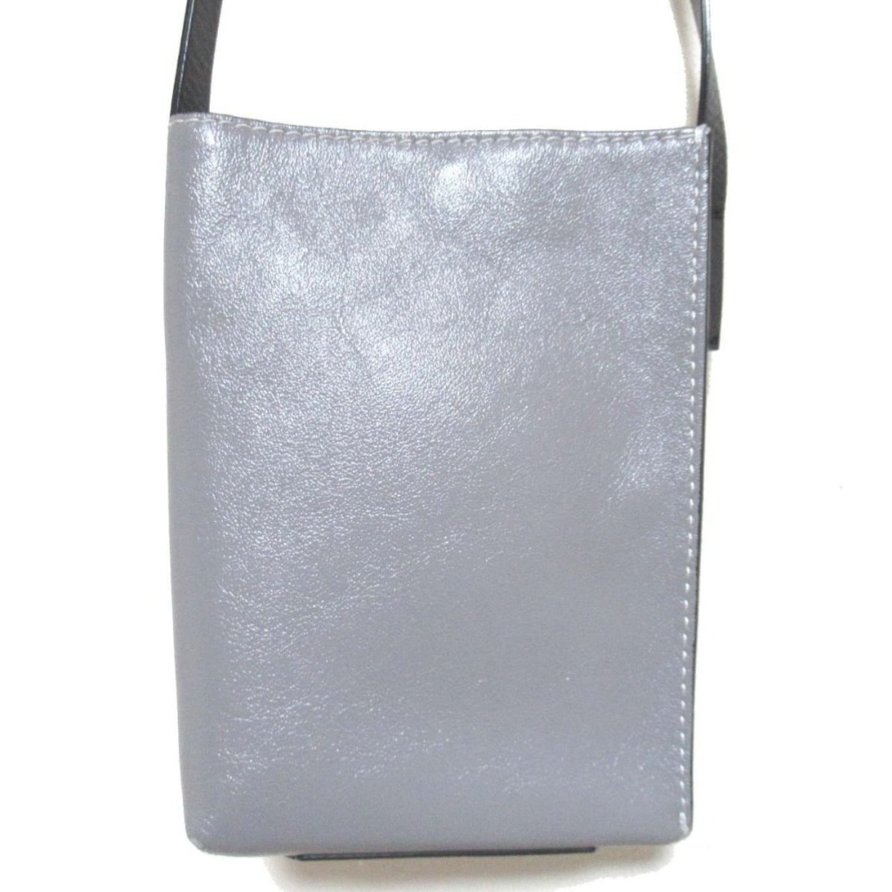 MARNI 2022 Model MUSEO SOFT Museo Soft Leather Small Bag Shoulder Pochette Dark Navy x Gray Women's