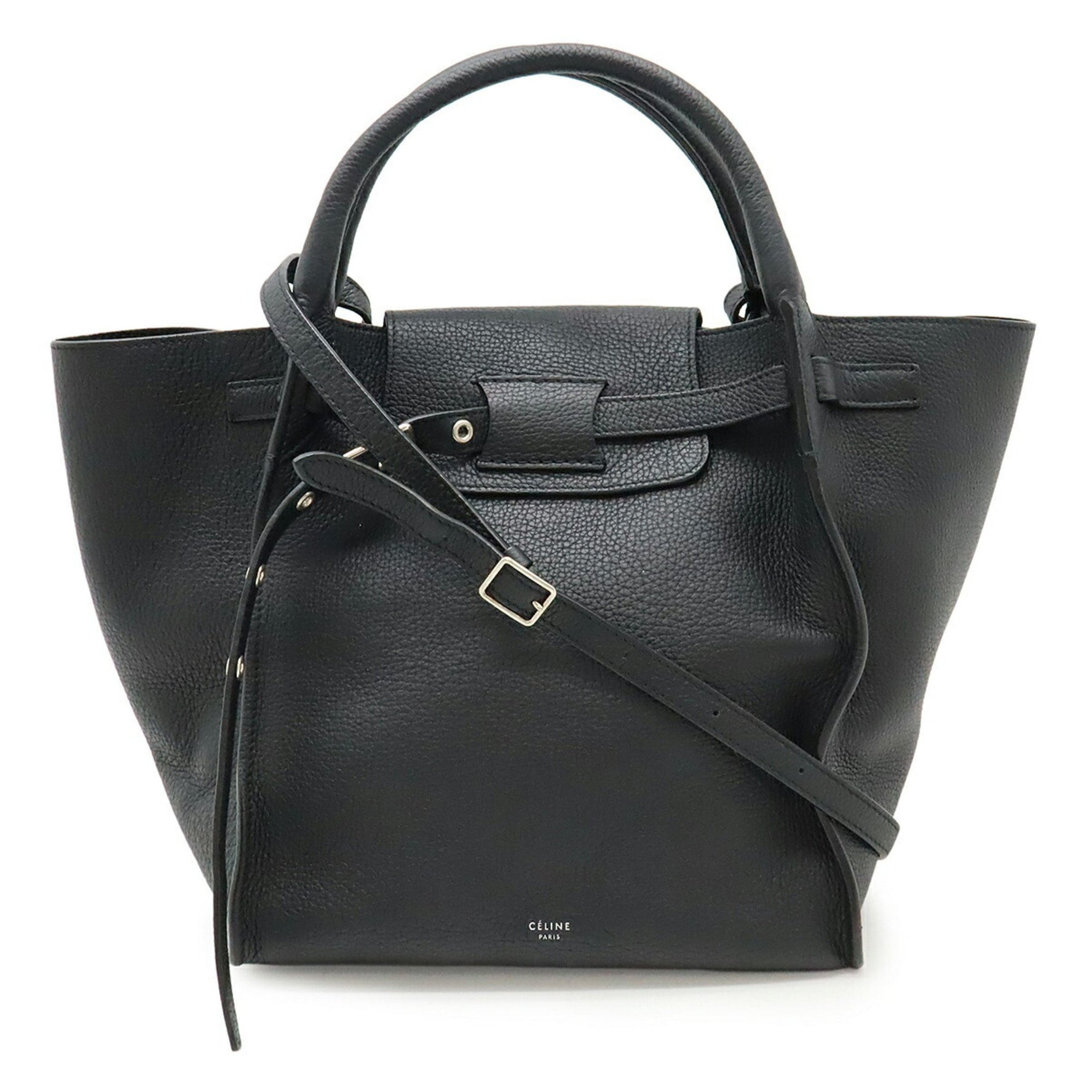 CELINE Big Bag, Small Handbag, Shoulder Leather
