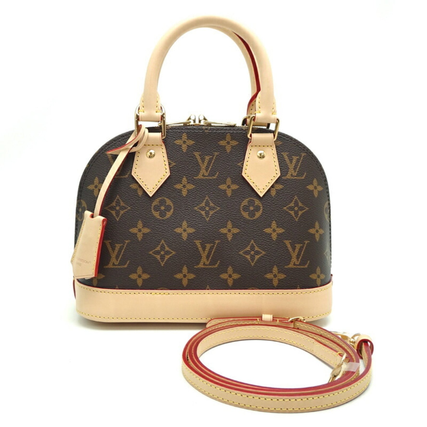 Louis Vuitton Alma BB Handbag Monogram Brown