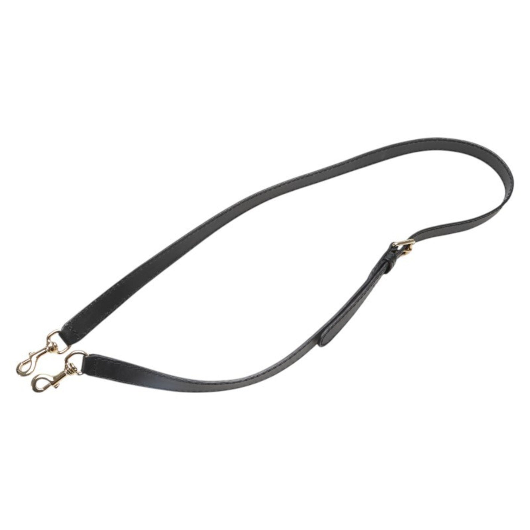 Gucci shoulder strap, leather