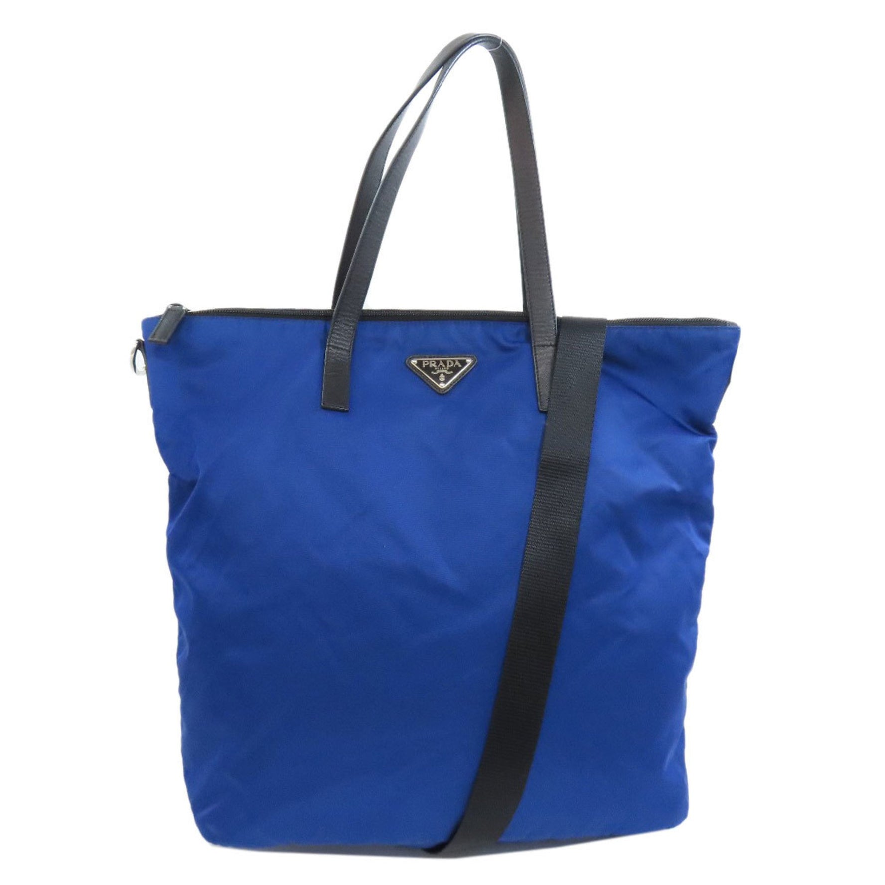 Prada Metal fittings tote bag nylon material
