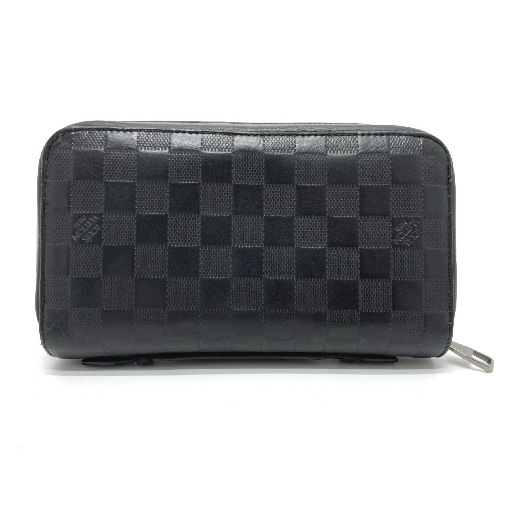 Louis Vuitton Damier Infini Bag Zip Around Long Wallet