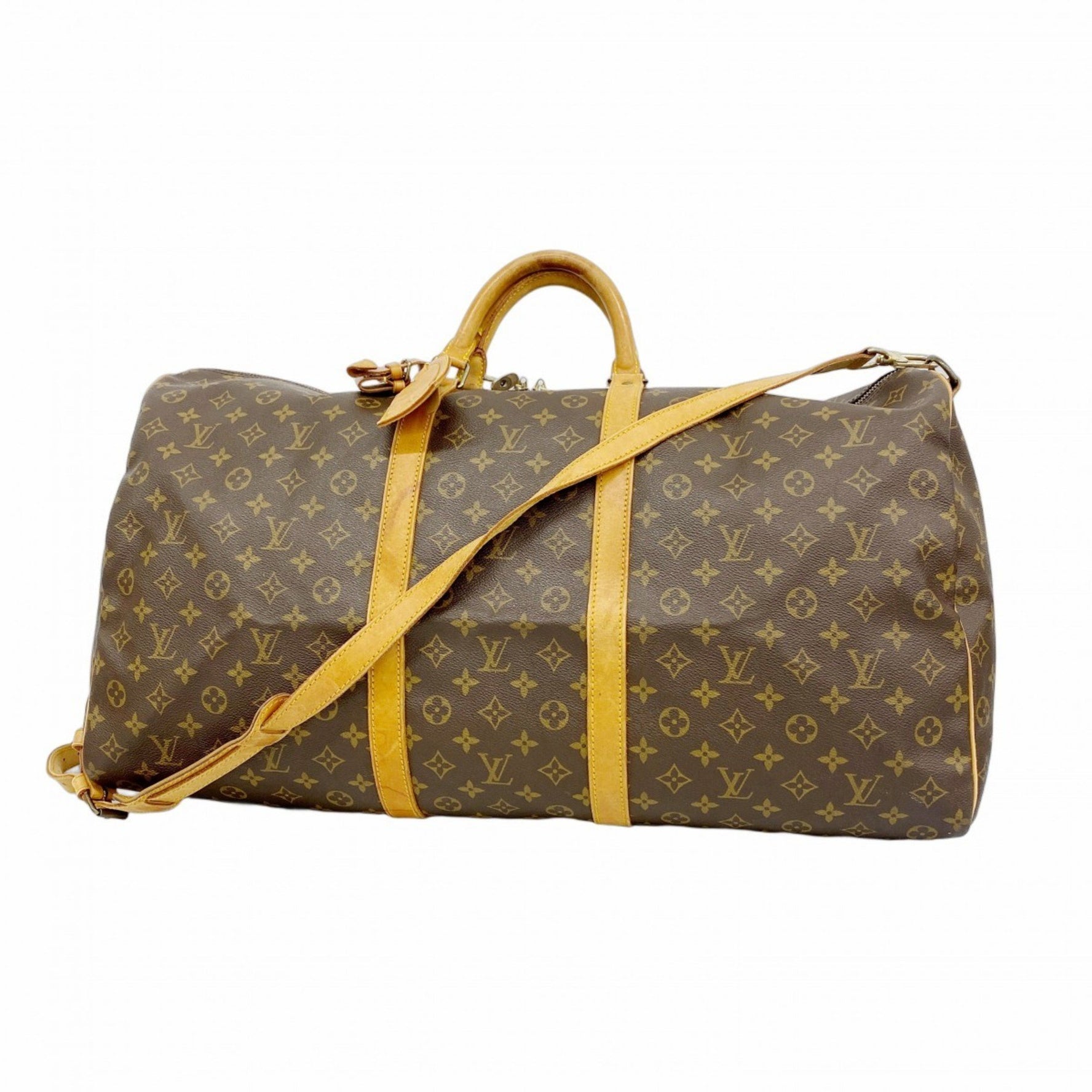 Louis Vuitton Monogram Keepall Bandouliere 60 Boston Bag Men's/Women's