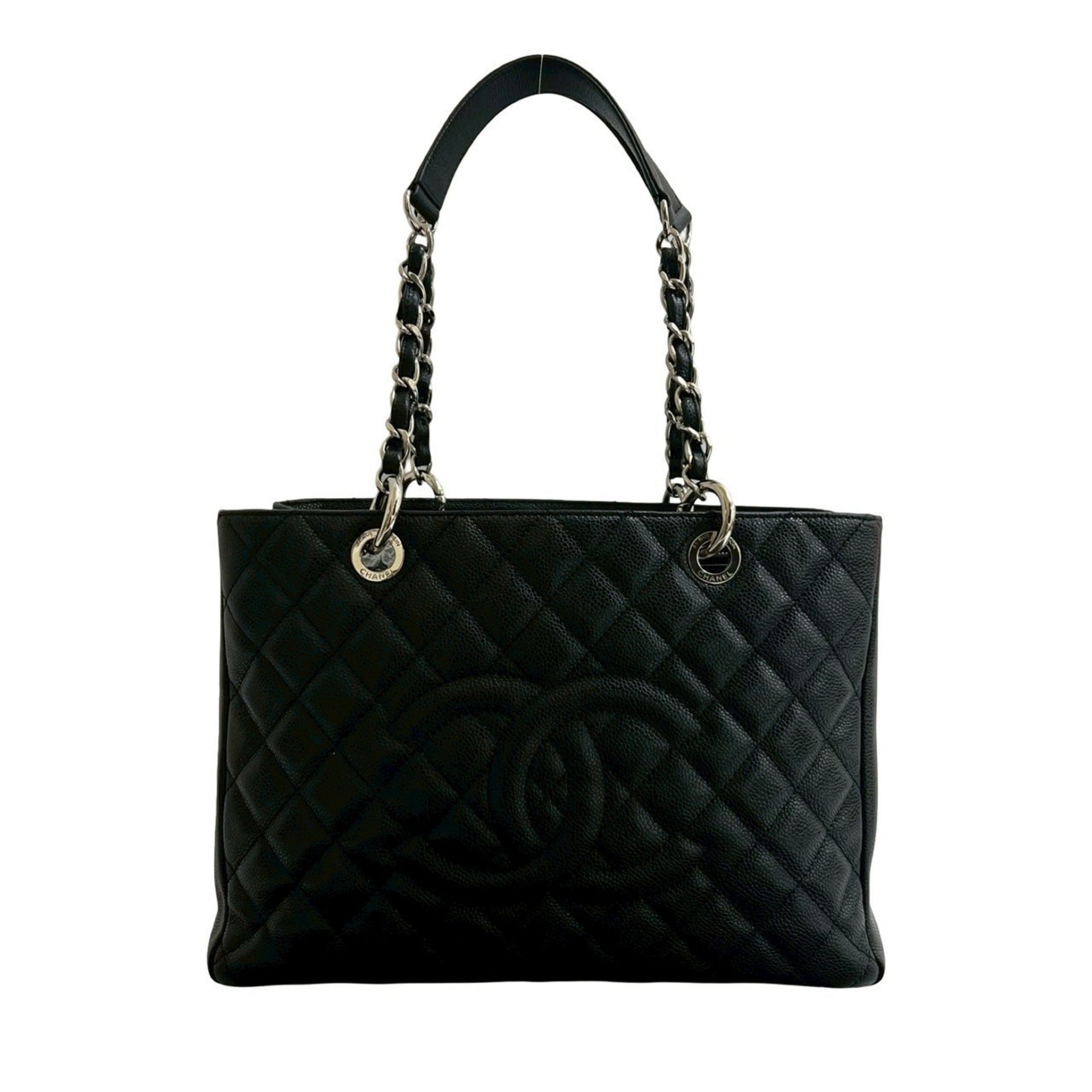 Seal No. 17 CHANEL Matelasse Caviar Skin Tote Bag/Semi-Shoulder Bag