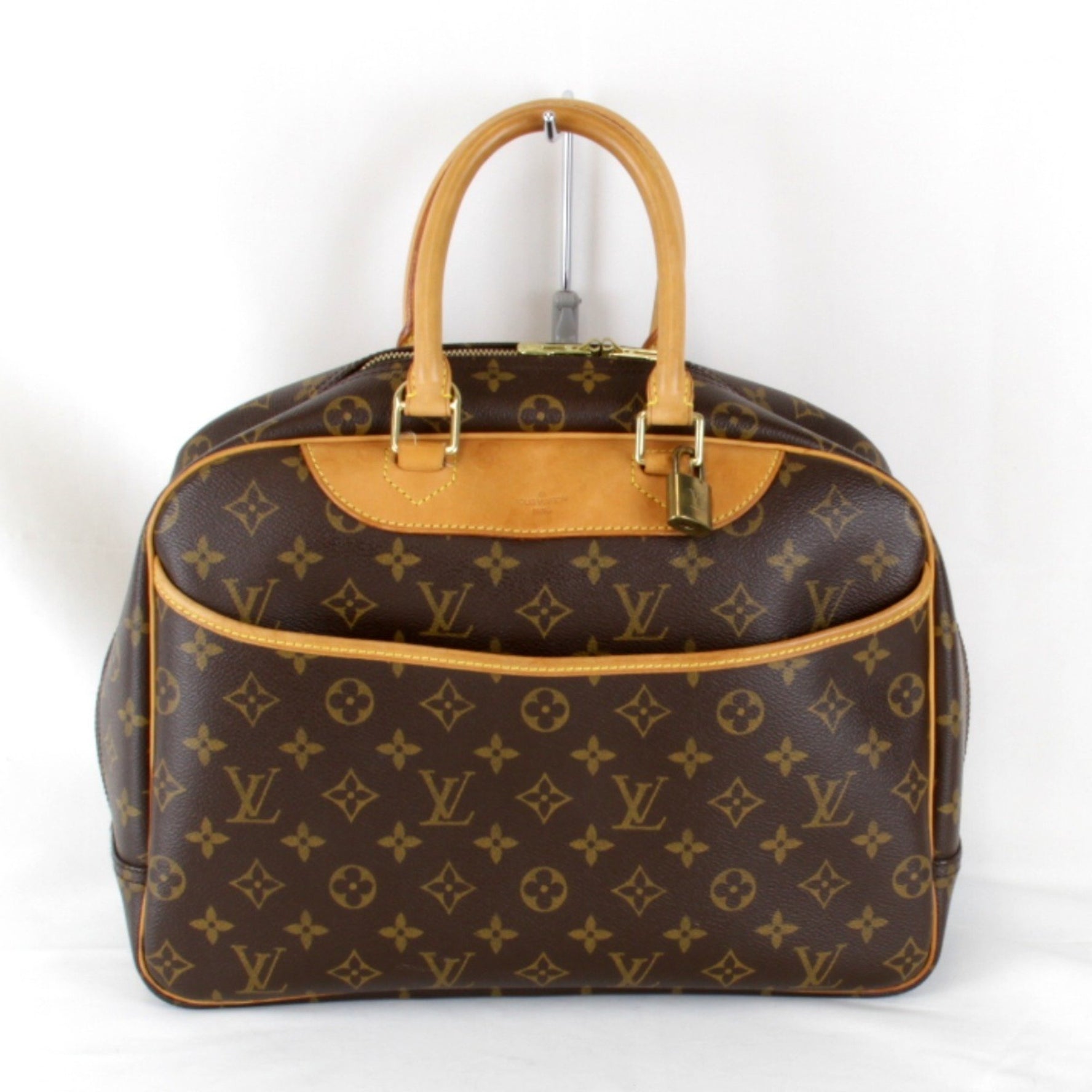 Louis Vuitton Deauville Handbag Monogram Canvas