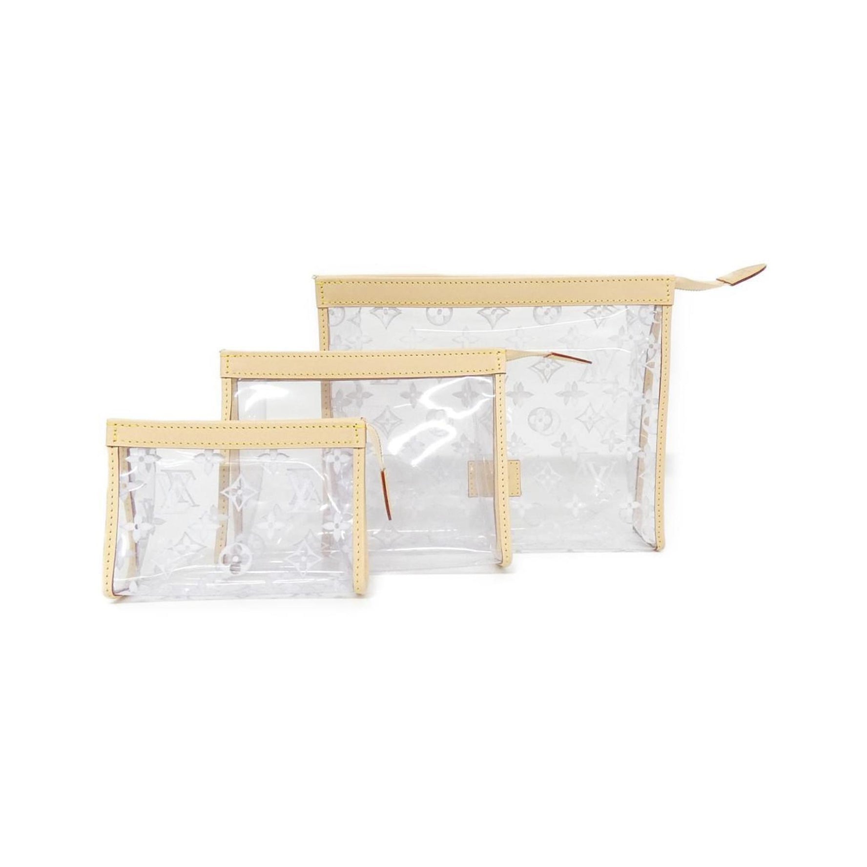 Louis Vuitton Monogram Trio Poche Toilette Pouch