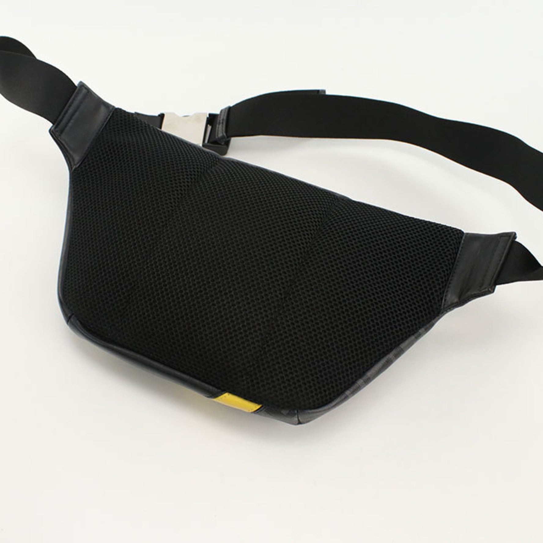 FENDI Diagonal Belt Bag in Gray.